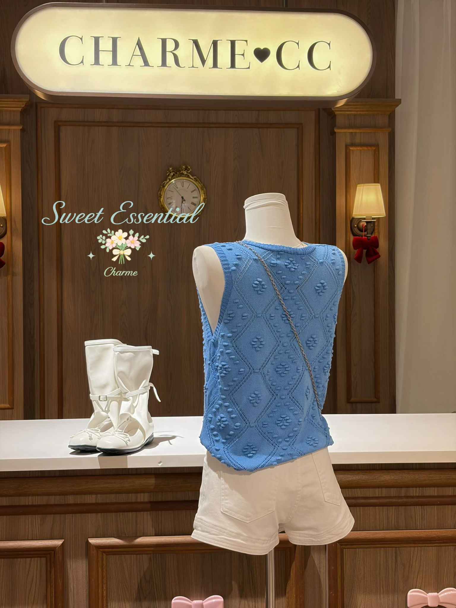 Clover Knit Vest