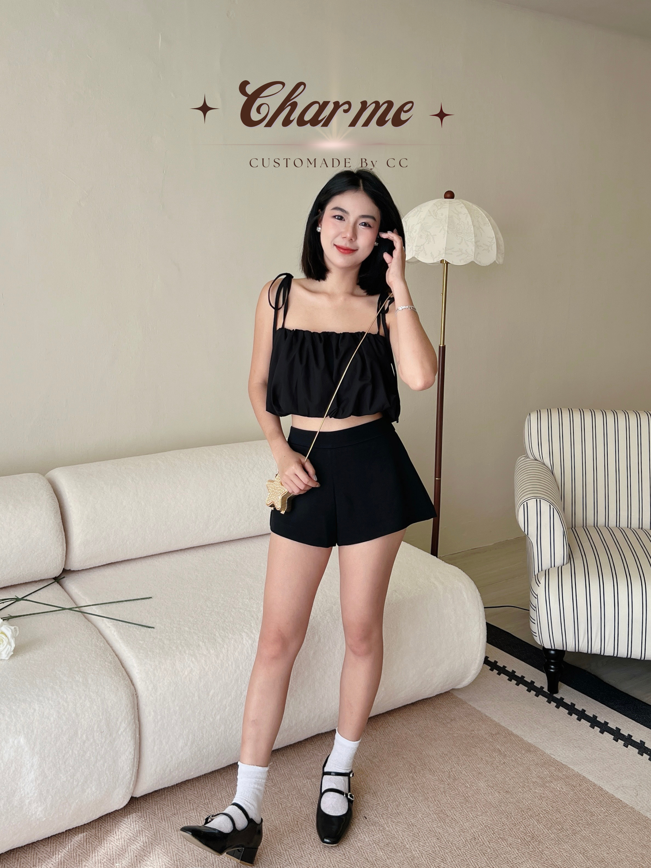 Perfect A Shorts (Black)