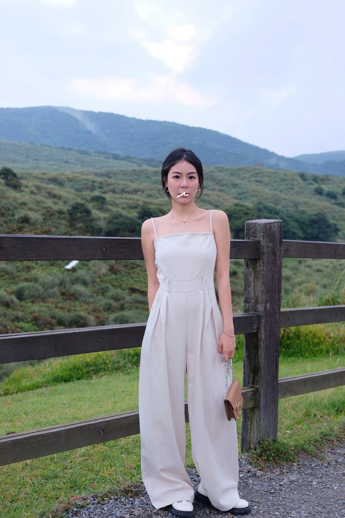 𝘾𝙃𝘼𝙍𝙈𝙀 Seneca Jumpsuit(Grey)