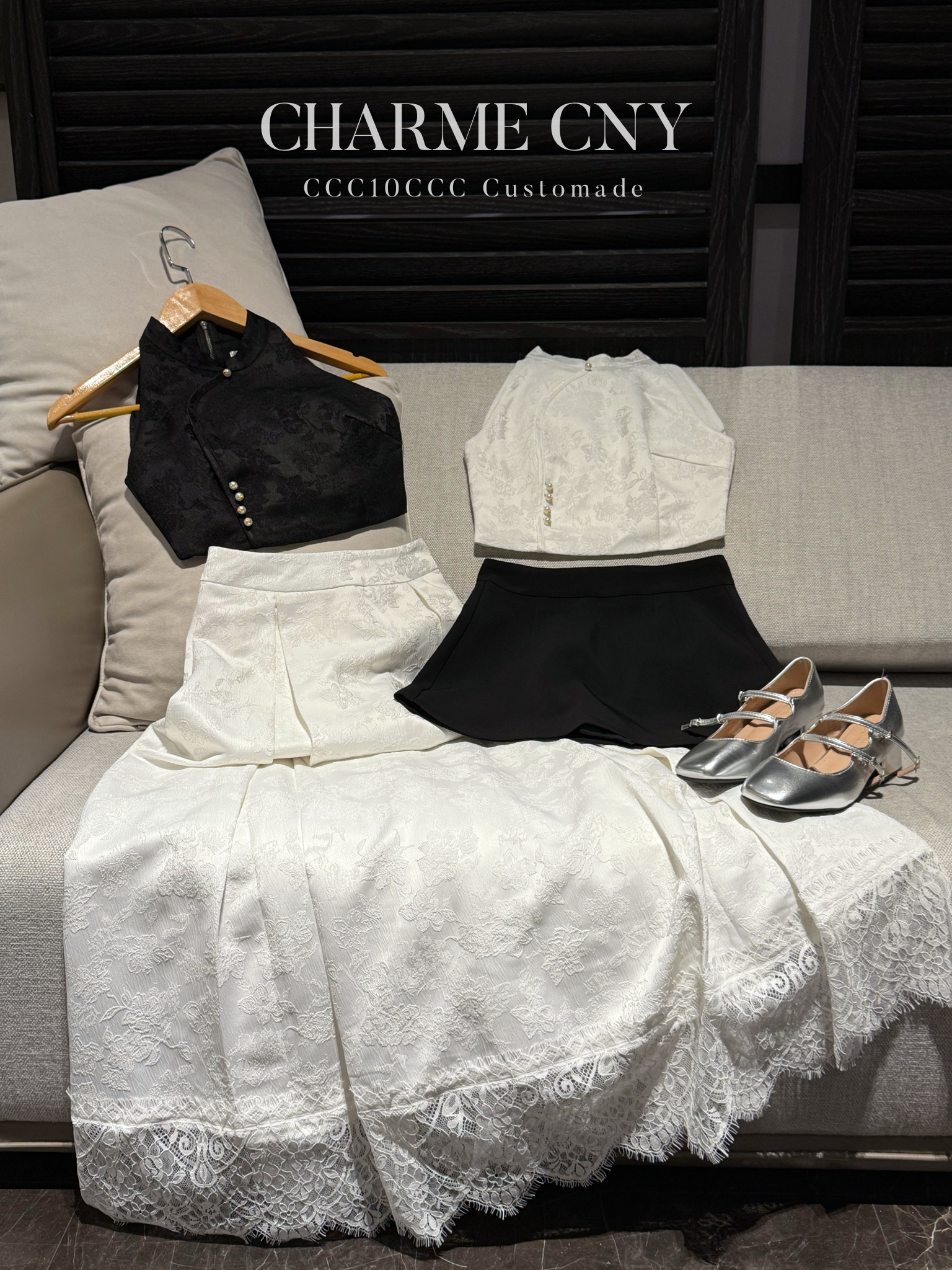 De Classy Skirt 经典小短裙 🤍(White)