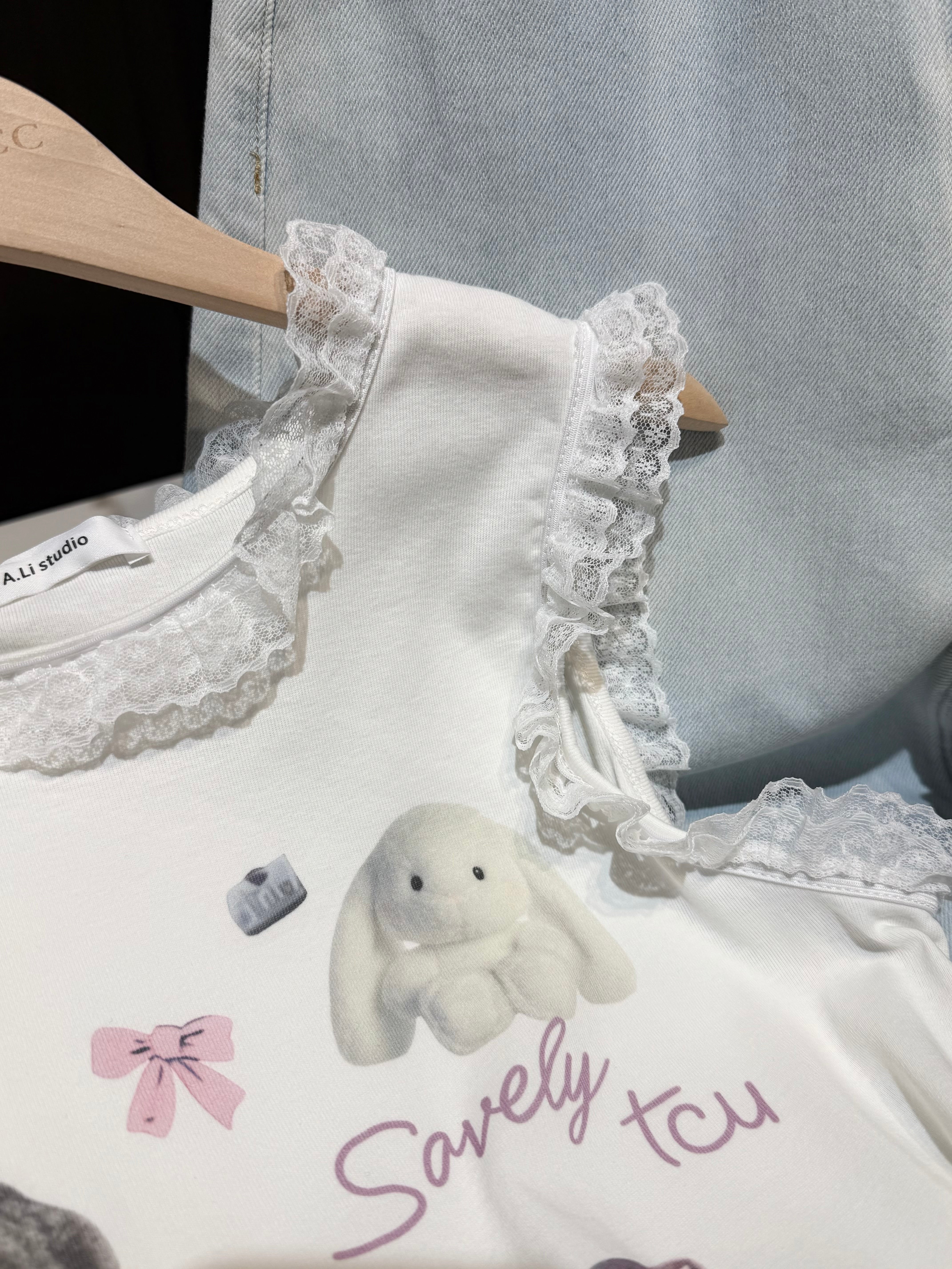 Emoji Lace Top