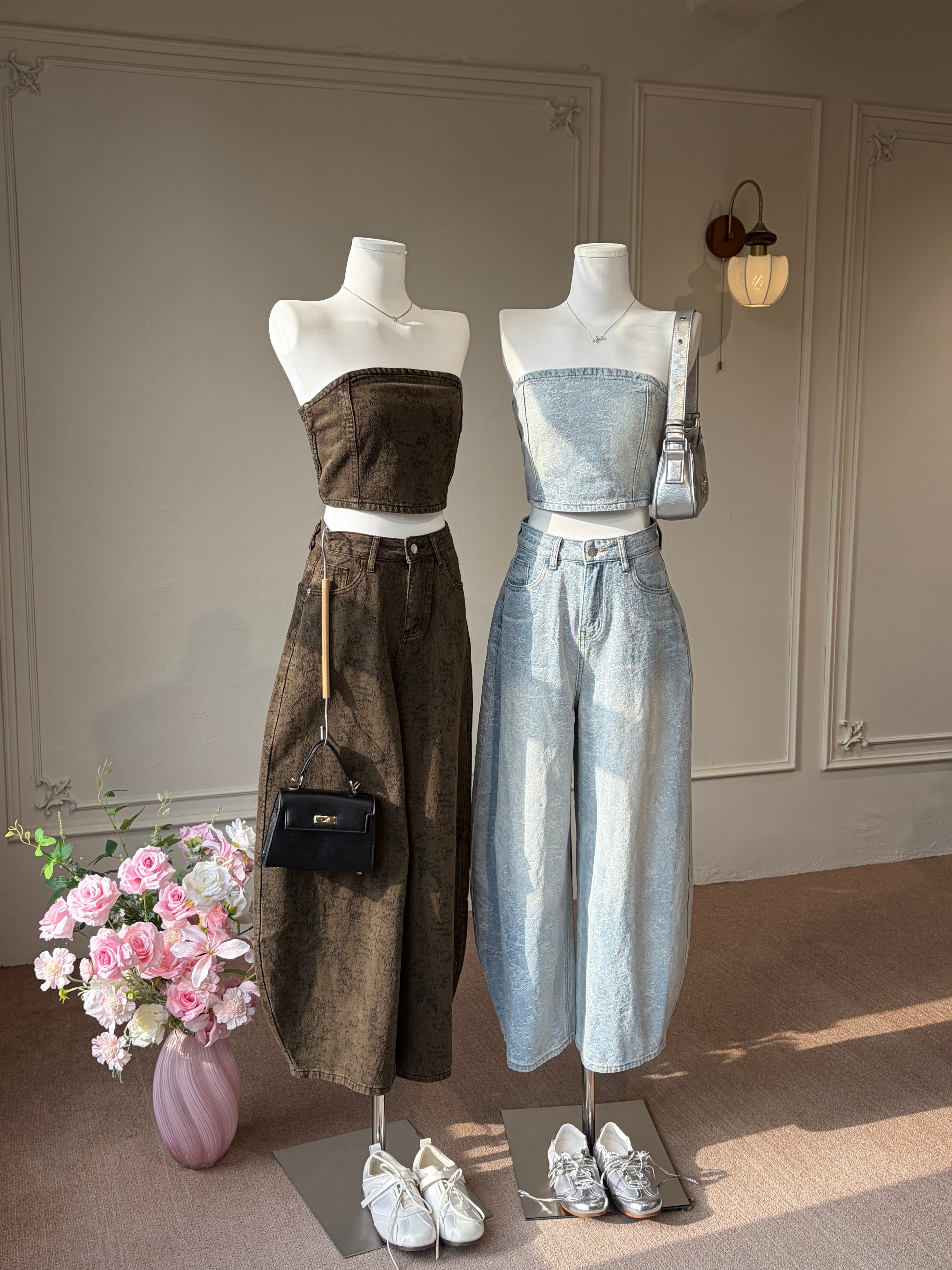 Avery Denim Set