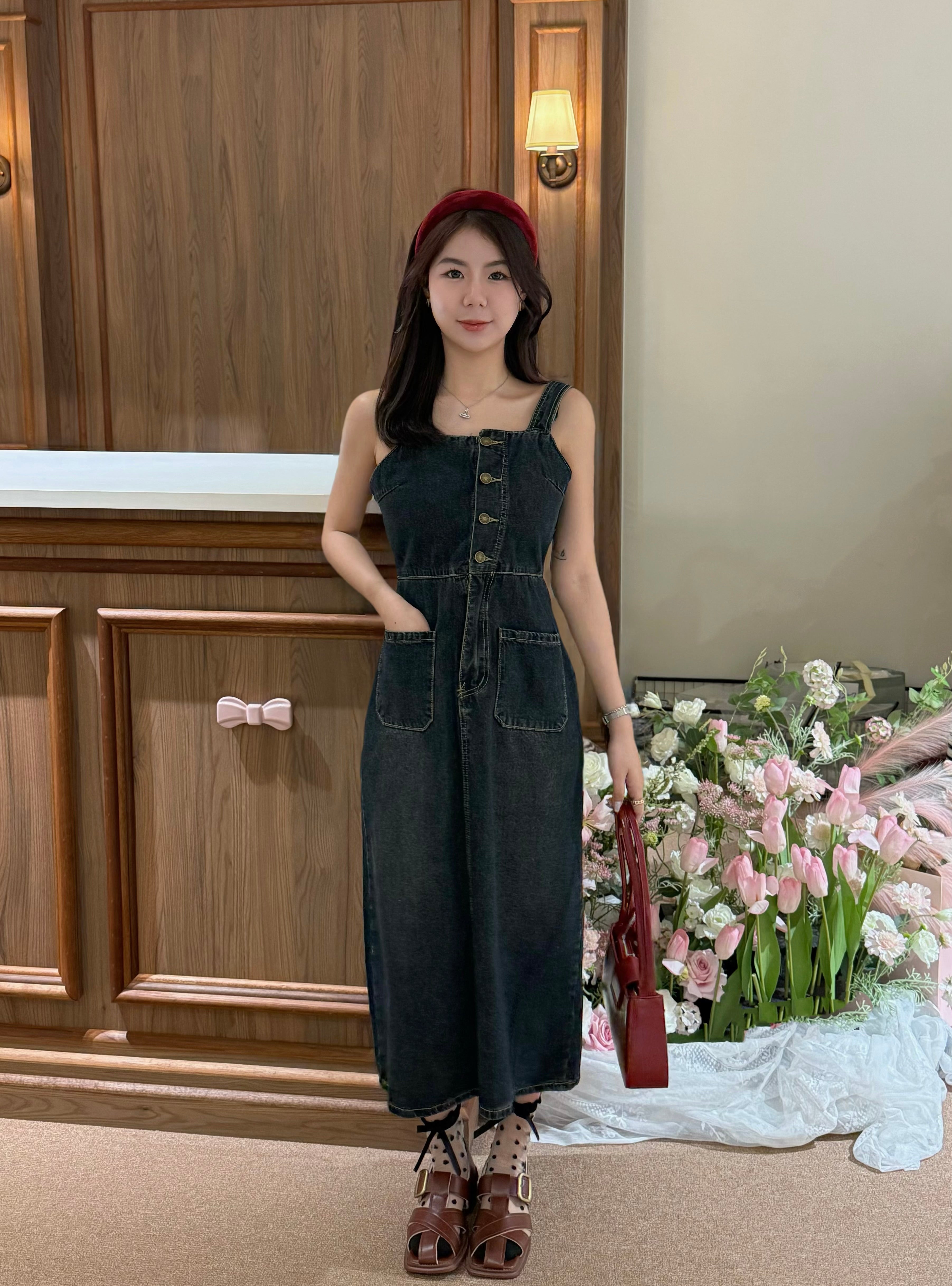 Hande Denim Dress