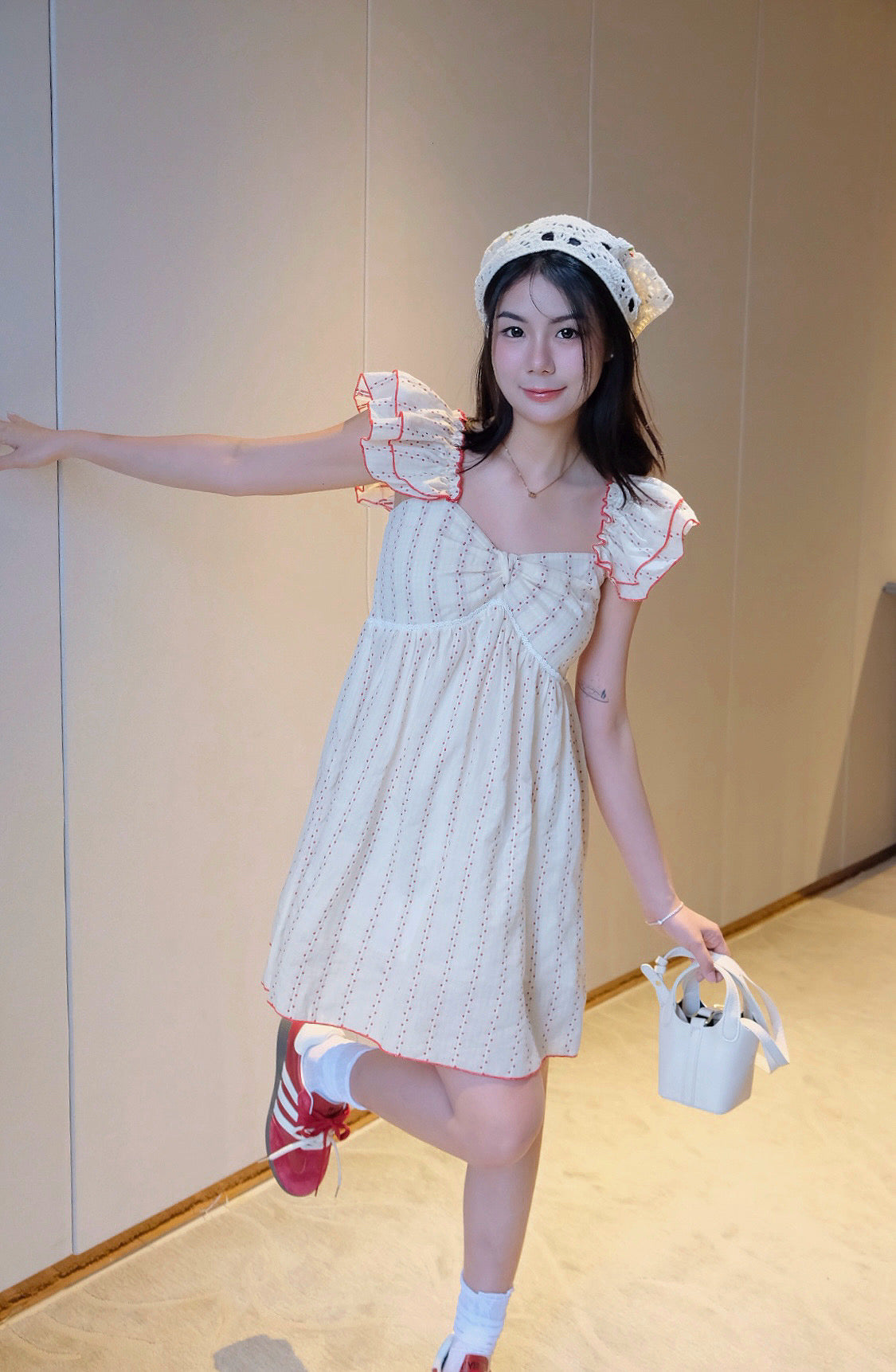 ๐พ๐๐ผ๐๐๐ Odelia Dress in Cream๐