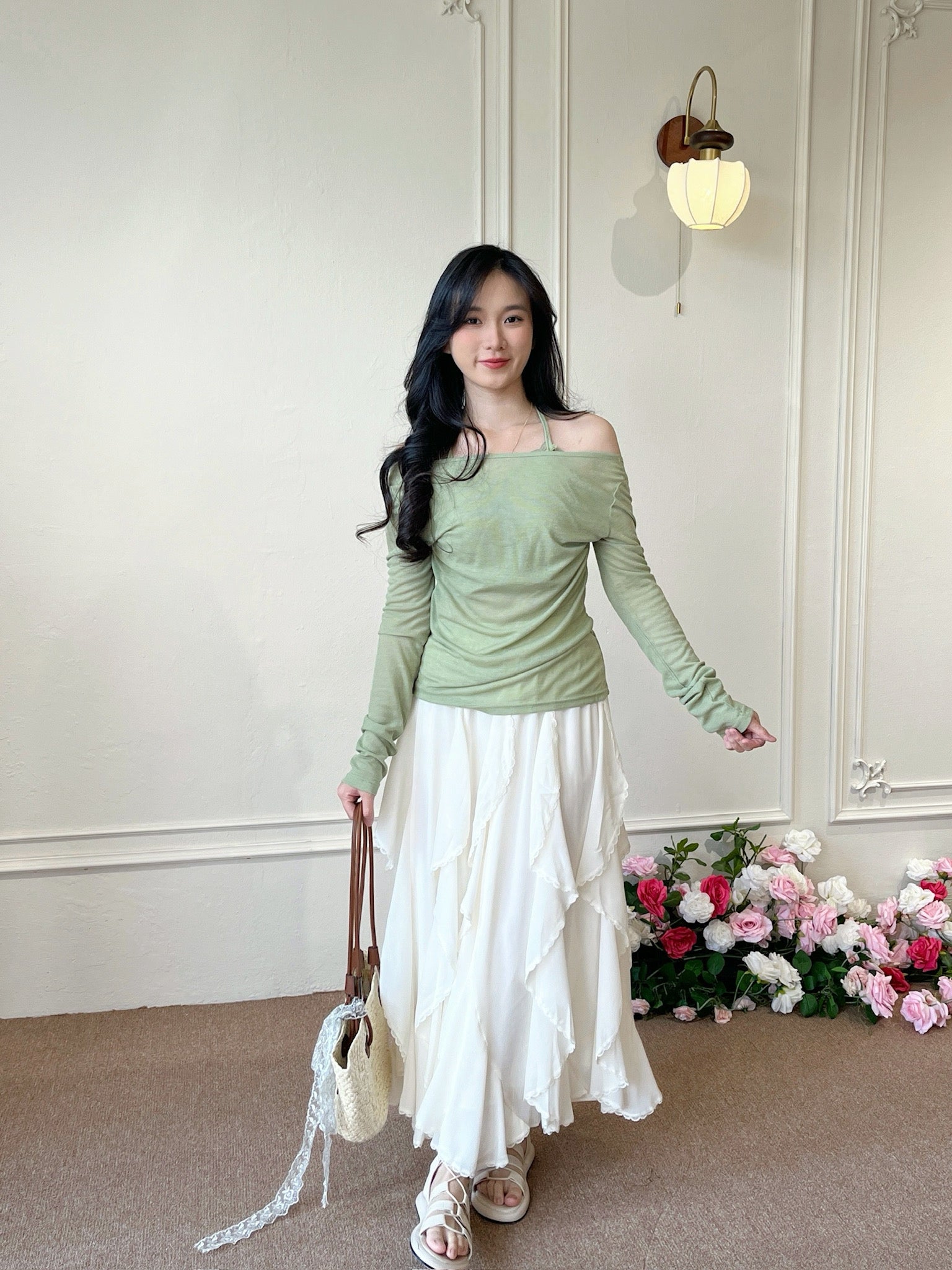 Paige Set【top+skirt】