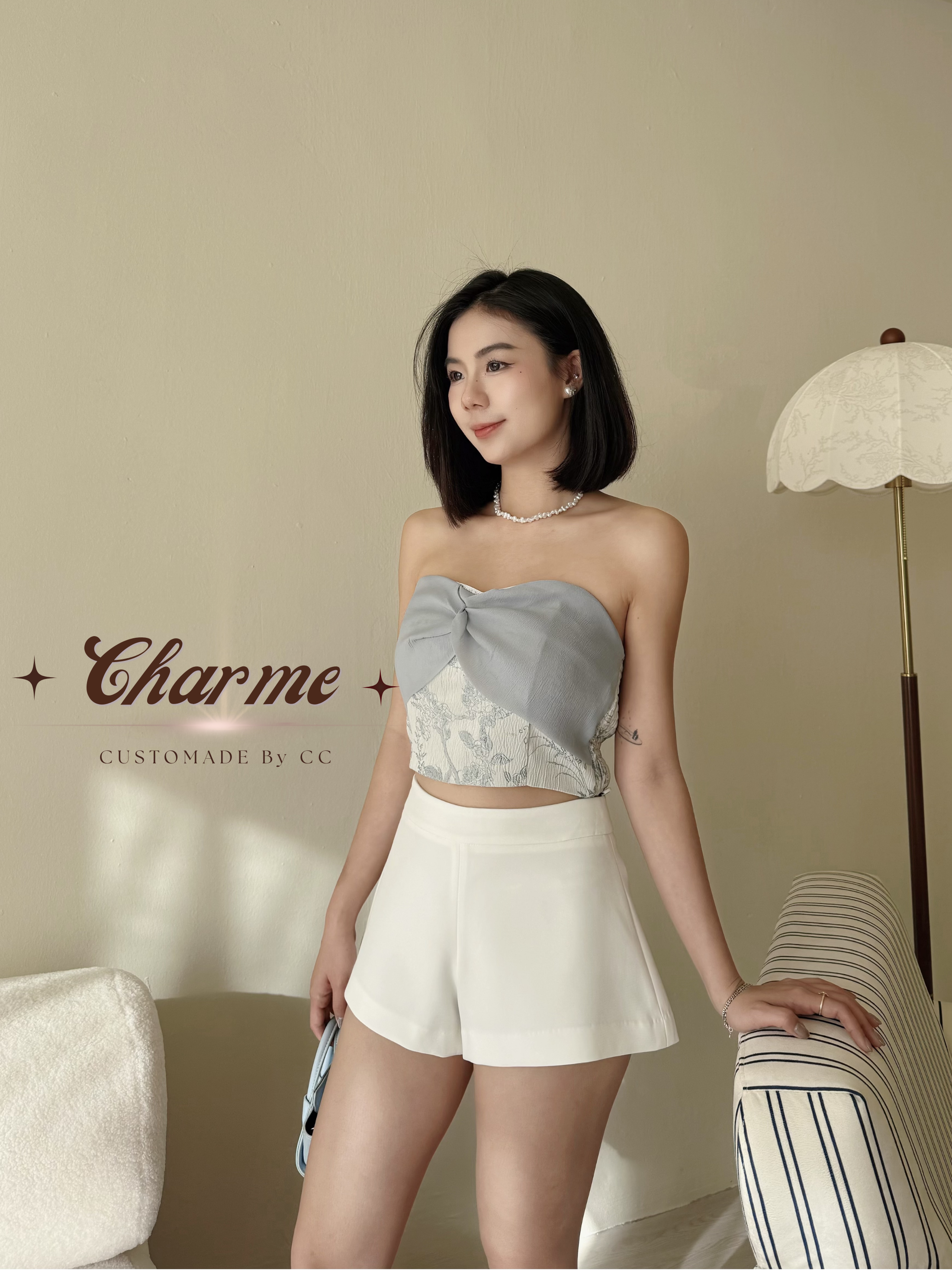 Perfect A Shorts (White)