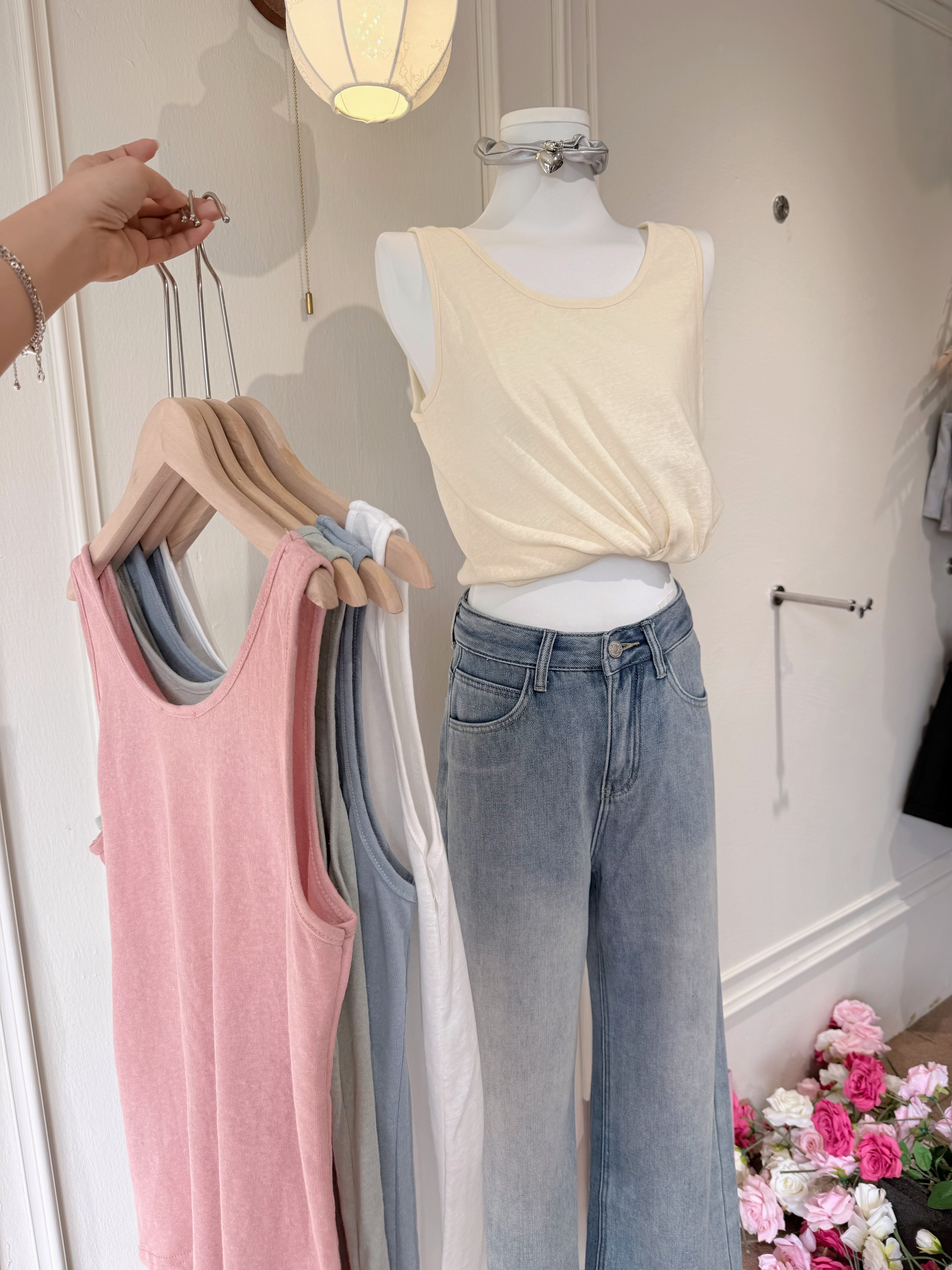 Sorbet Cotton Vest 海盐冰淇淋🍦