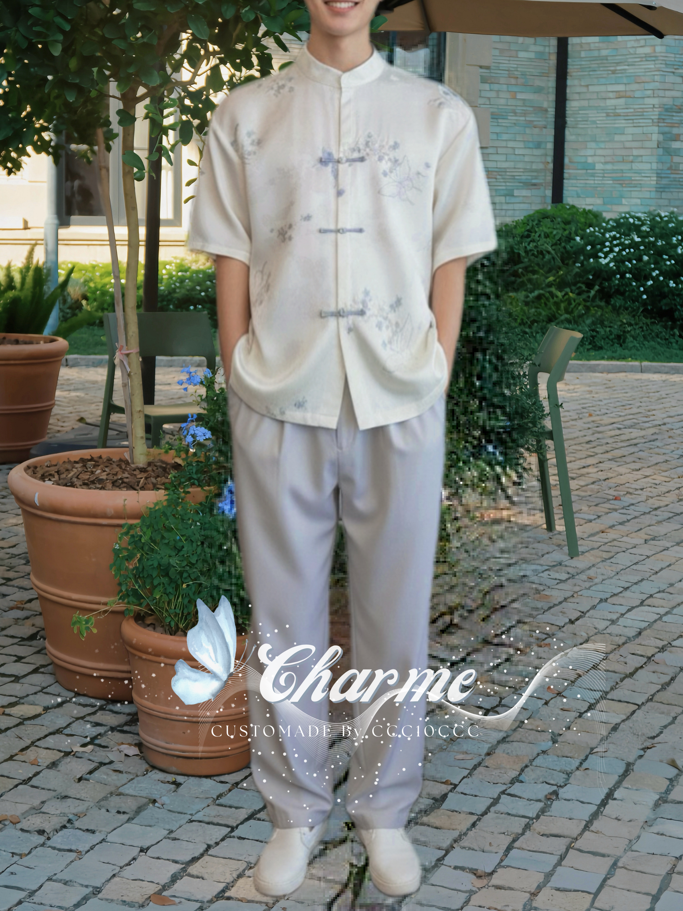 Hanae Shirt 澜蝶 · 唐装