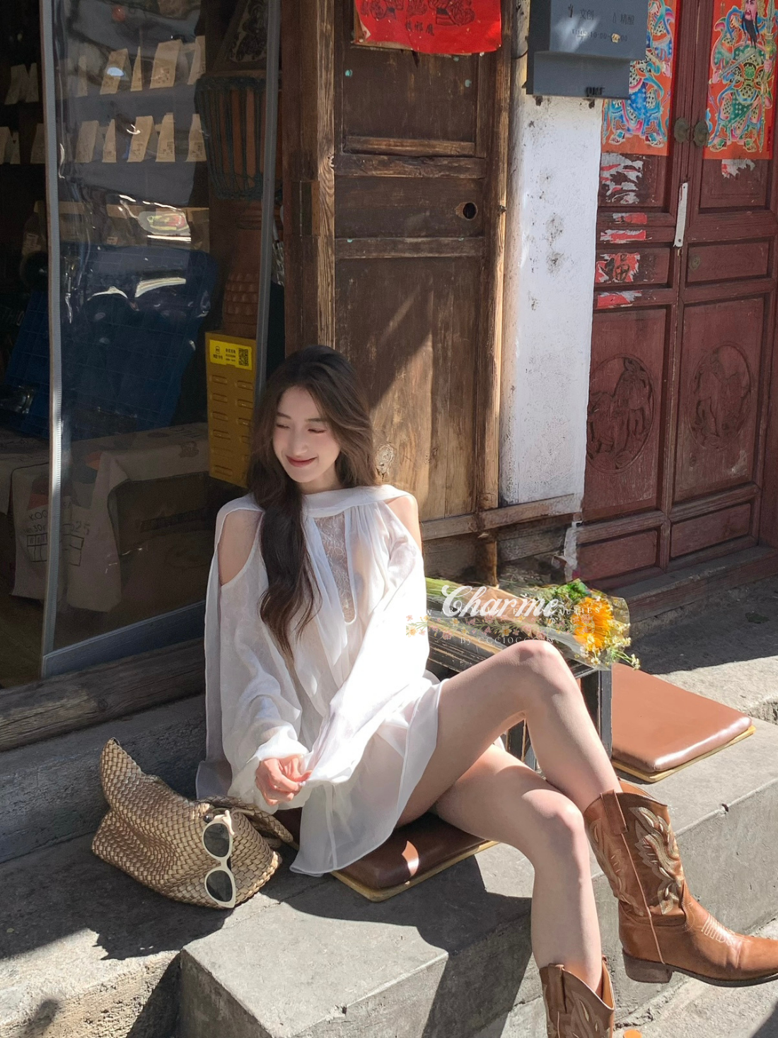 Virelle Lace Top