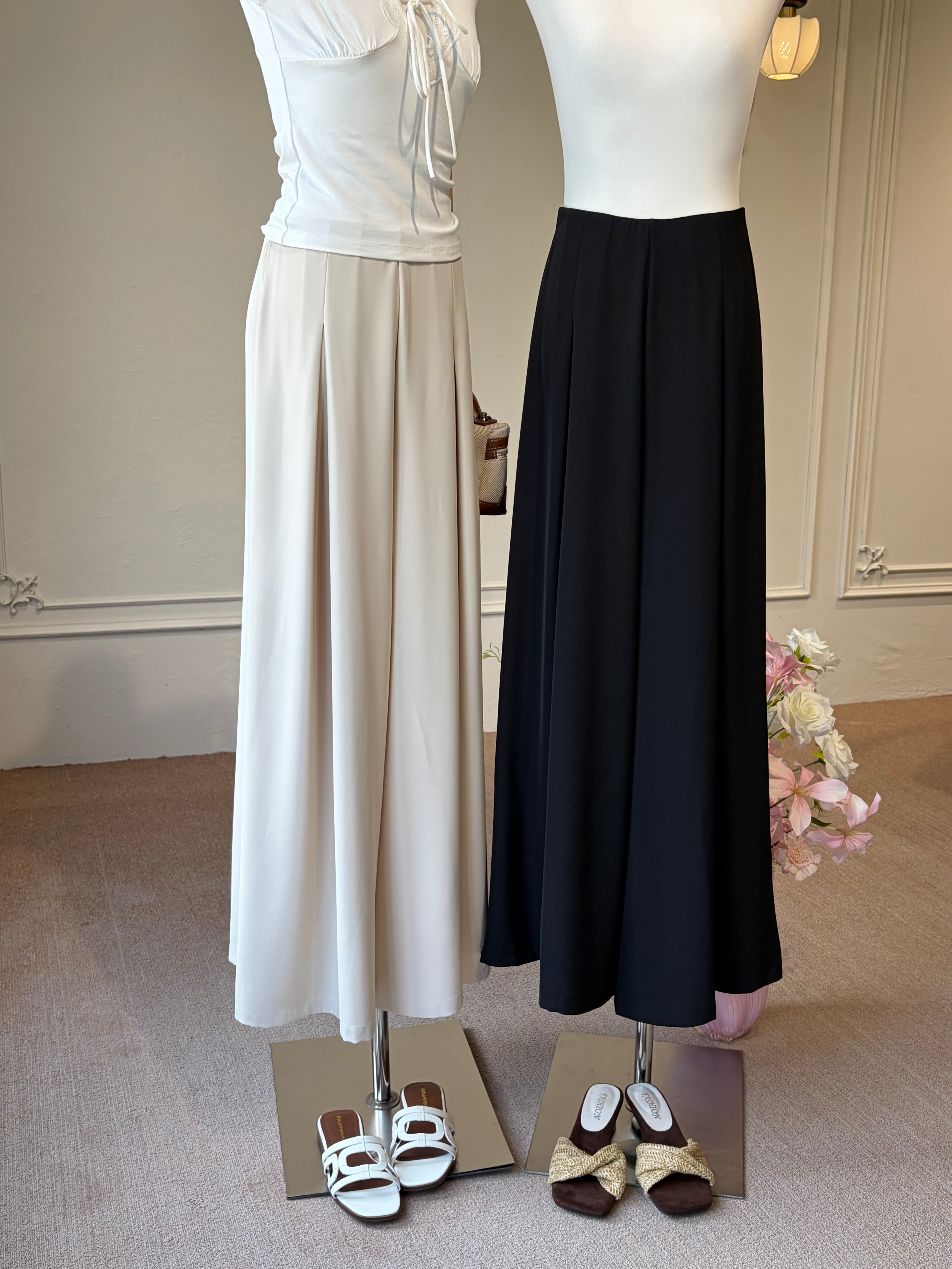 FLOWY WIDE LEG PANTS