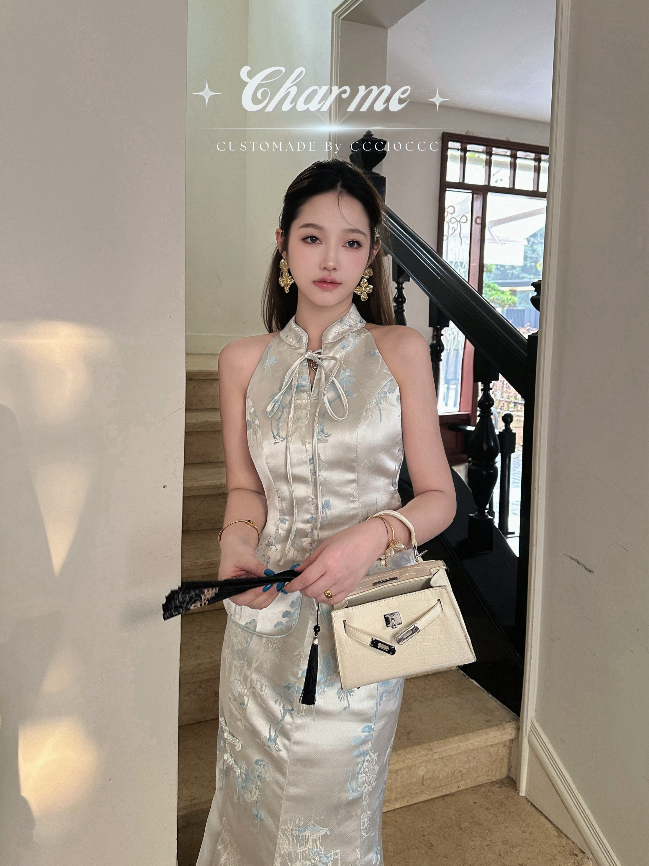 Jade Qipao 玉鹿吟 · 女套装