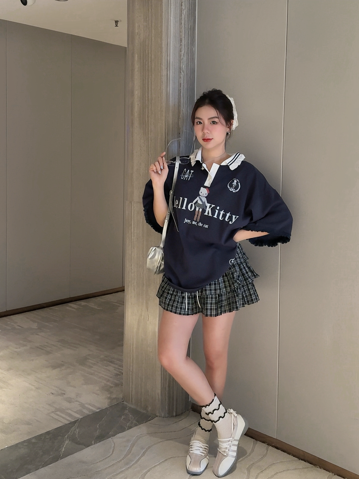 Graphi-Tier Skirt