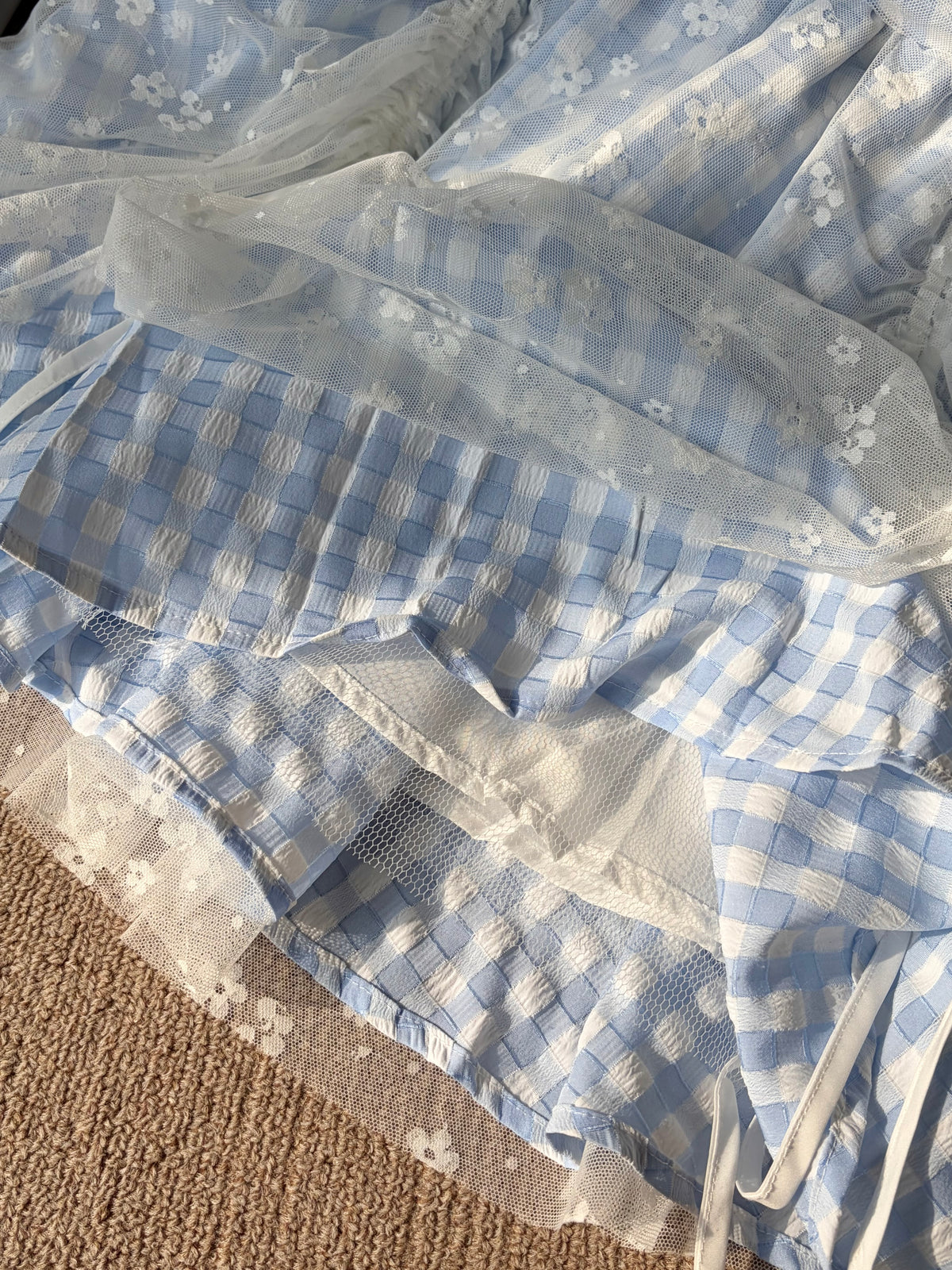 𝘾𝙃𝘼𝙍𝙈𝙀 Clara Gingham Dress