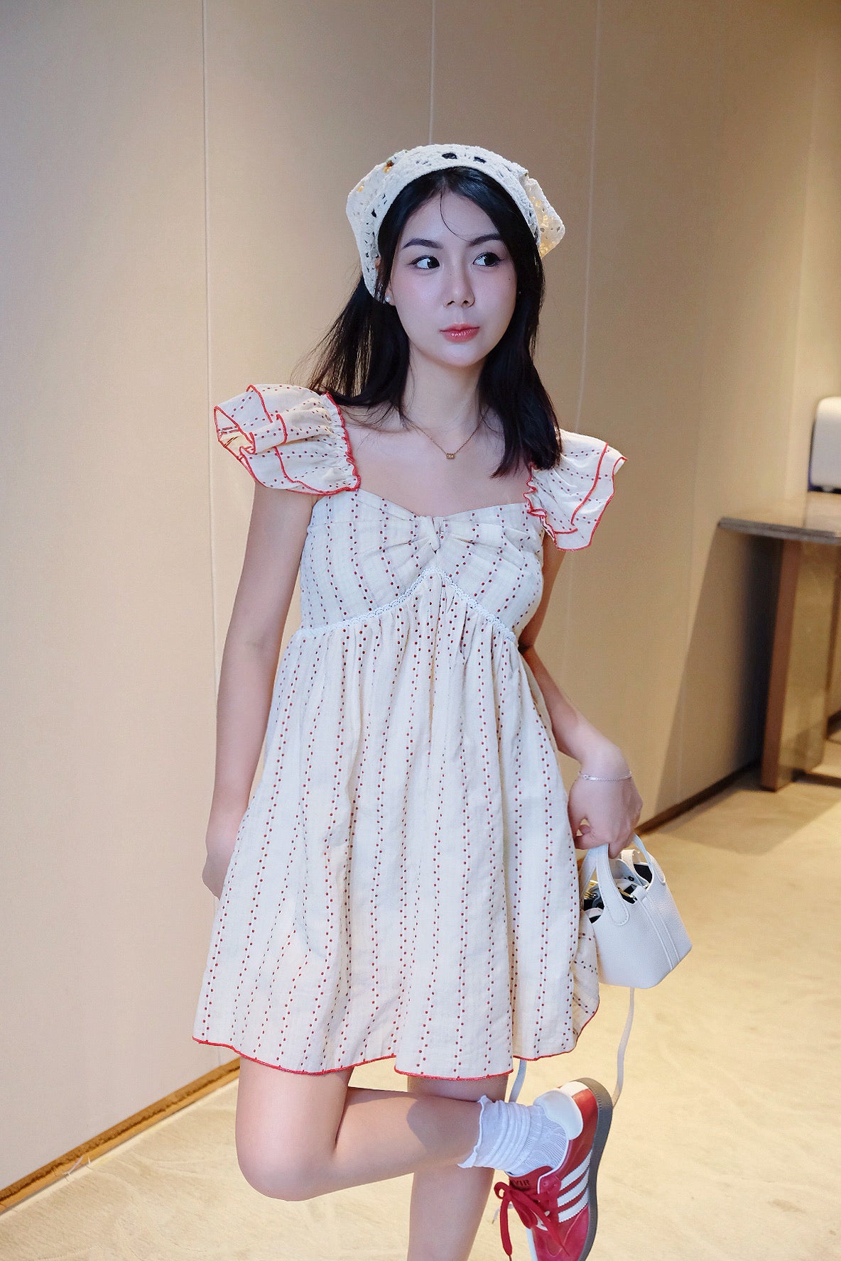 ๐พ๐๐ผ๐๐๐ Odelia Dress in Cream๐