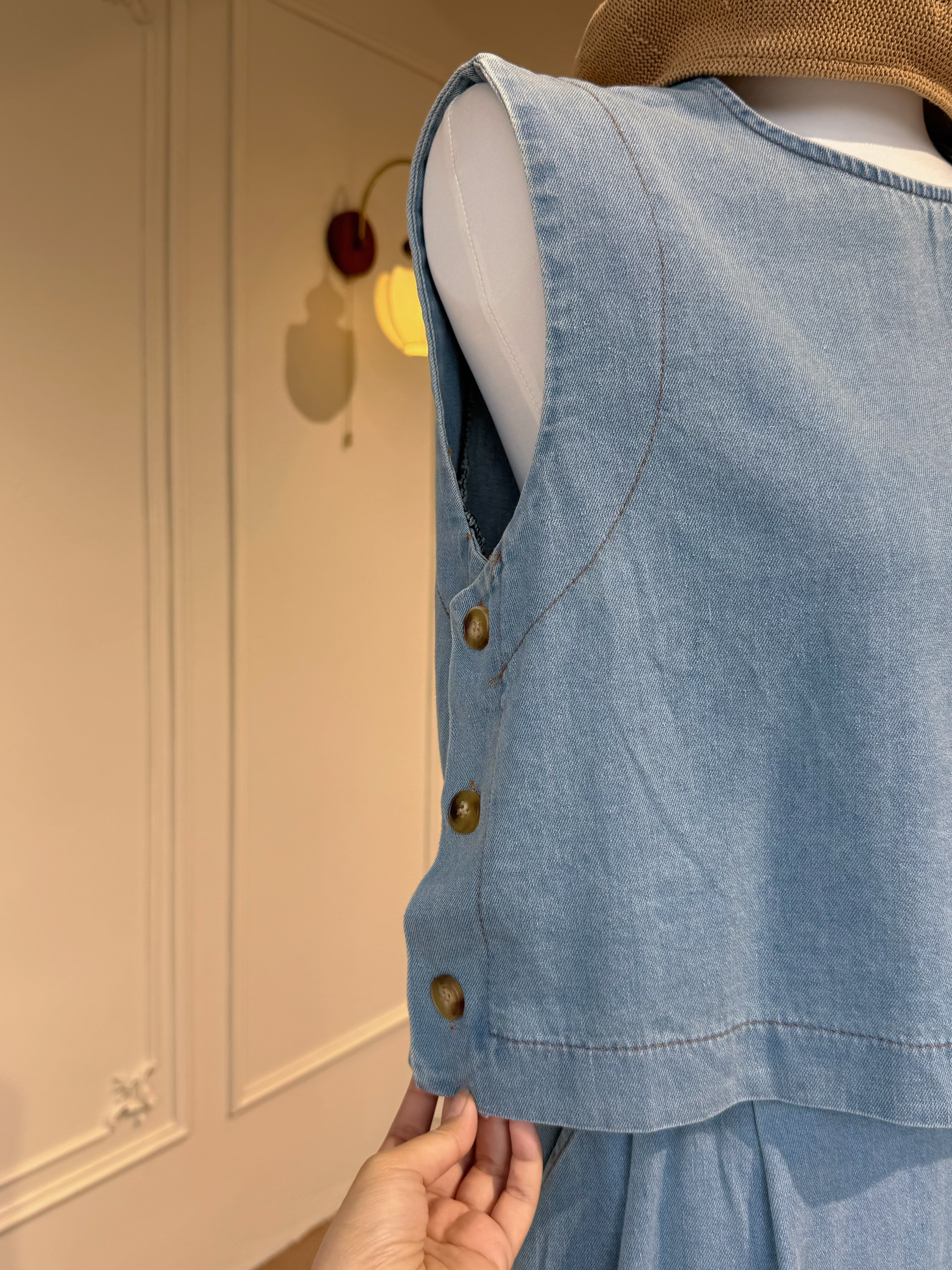 Clara Denim Set