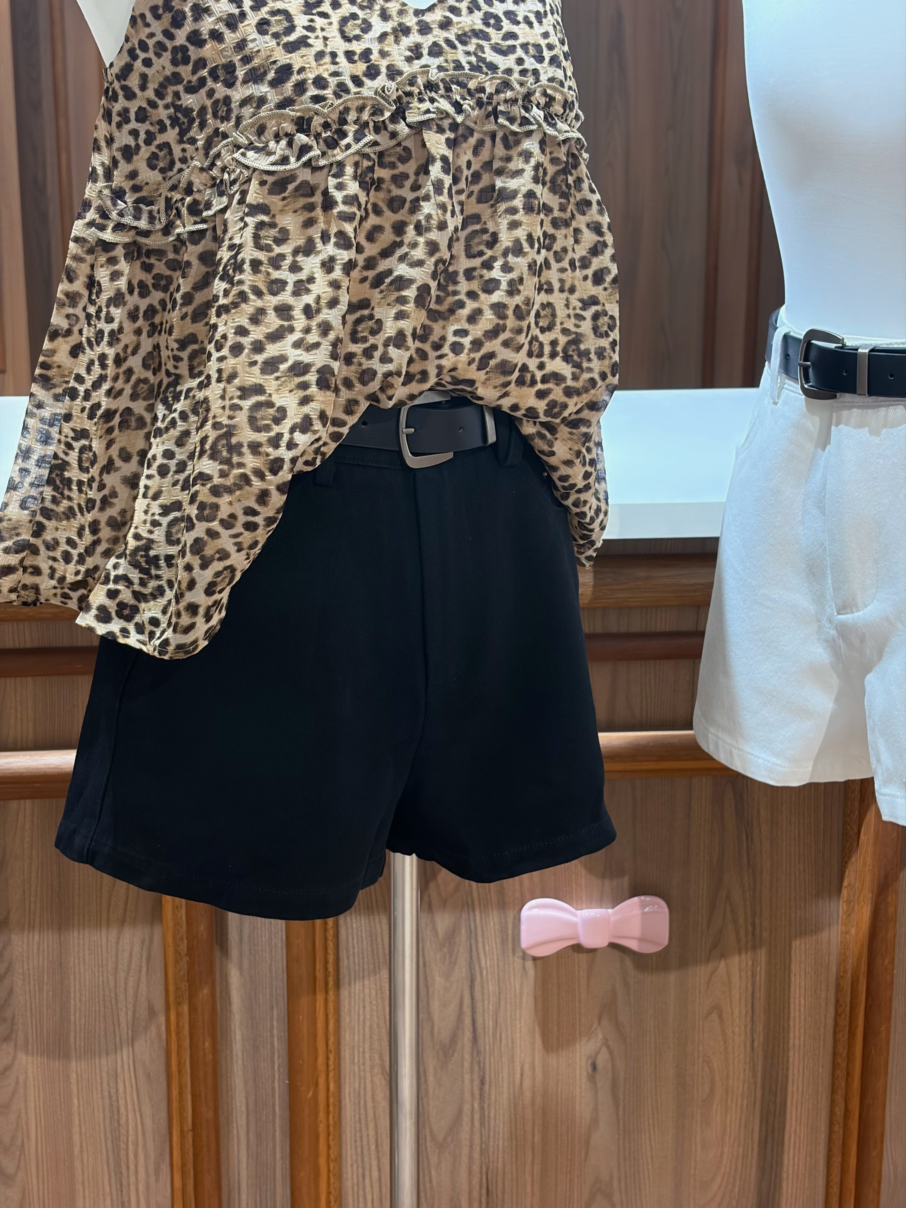 Everyday Denim Shorts (White)