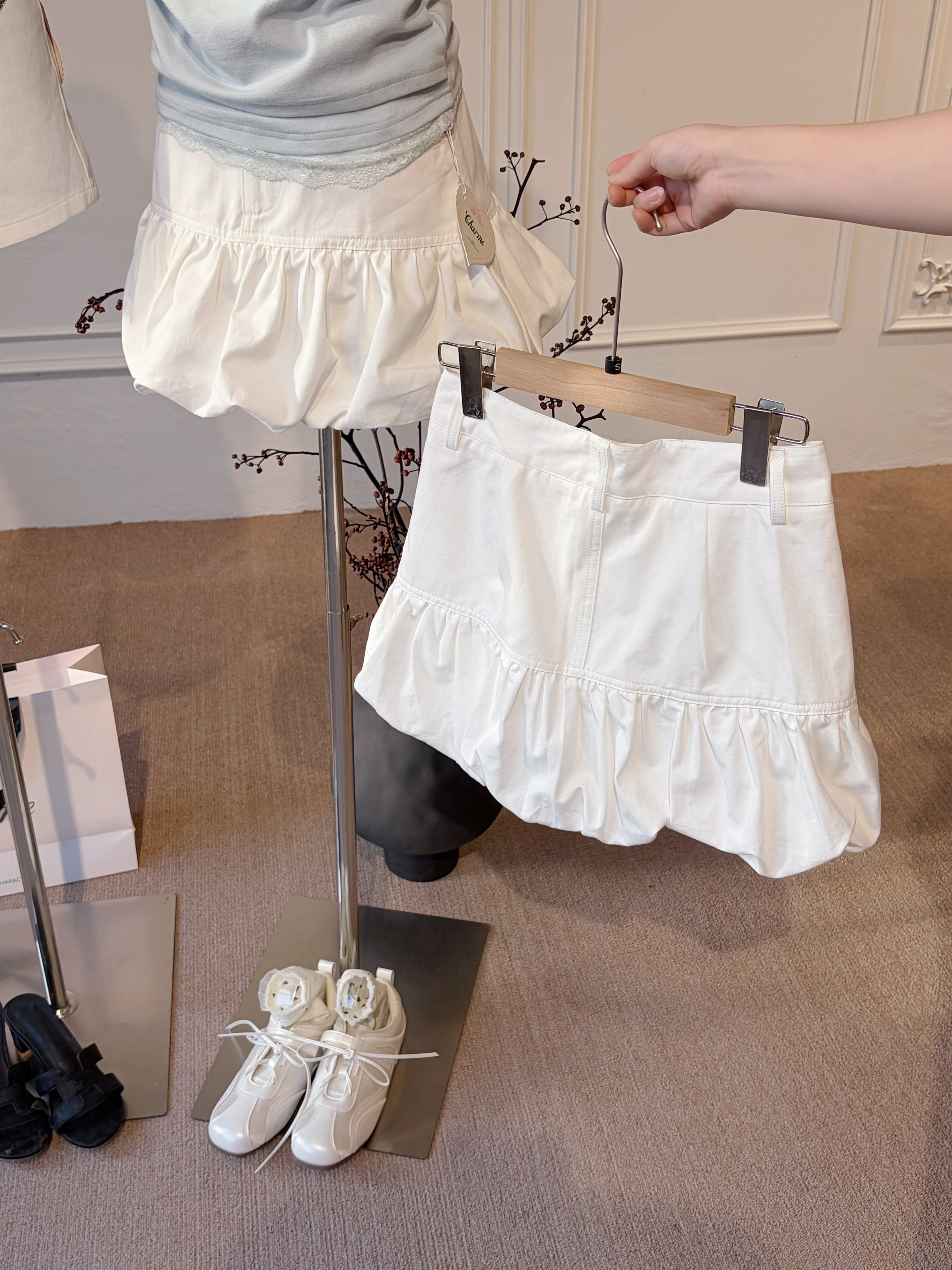 Vanilla Puff Skirt