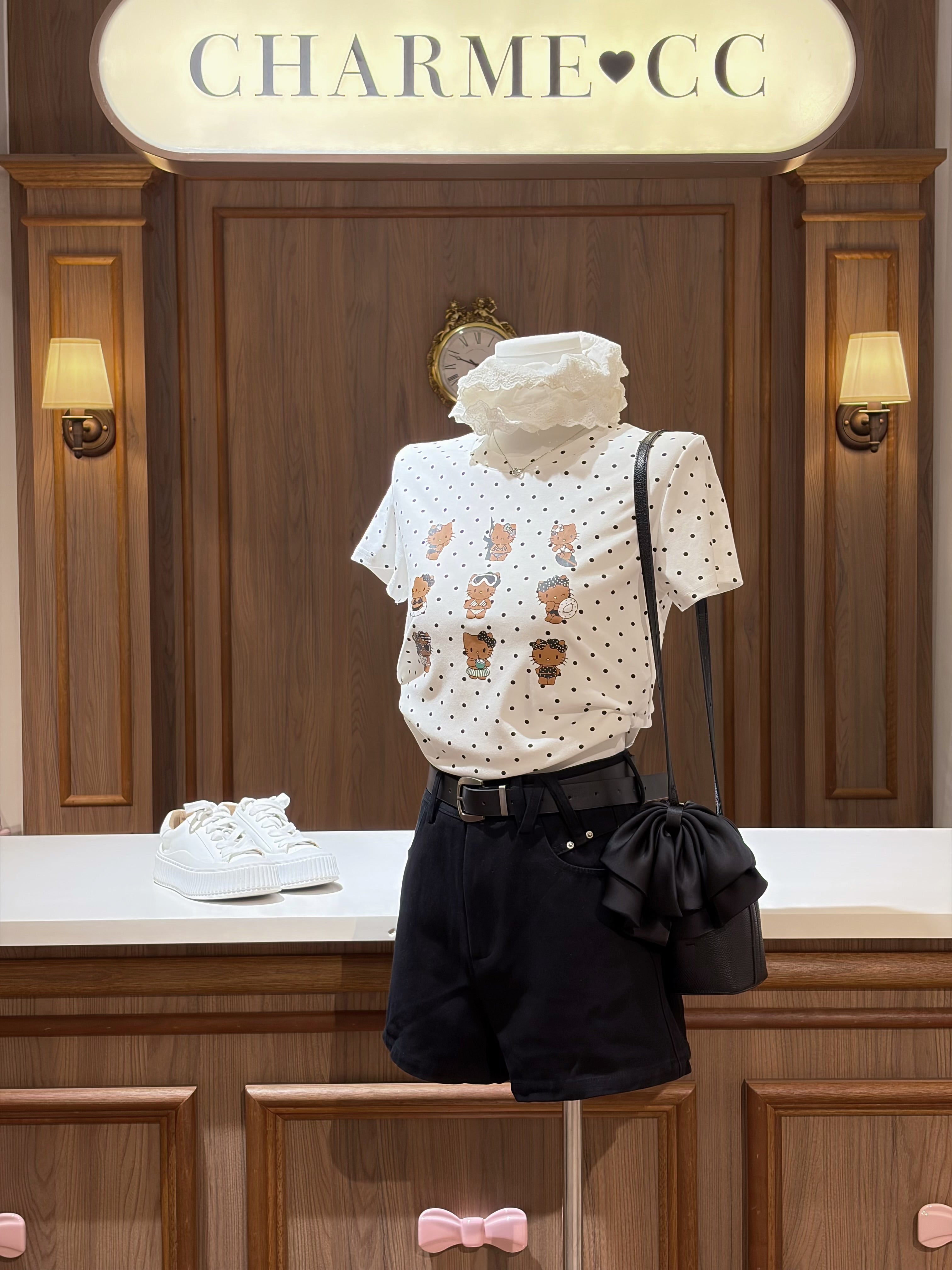 Everyday Denim Shorts (White)