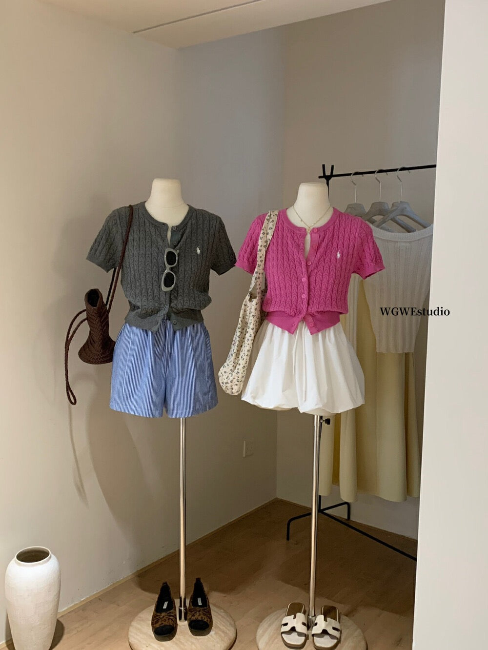 Sunny Polo Knit Top