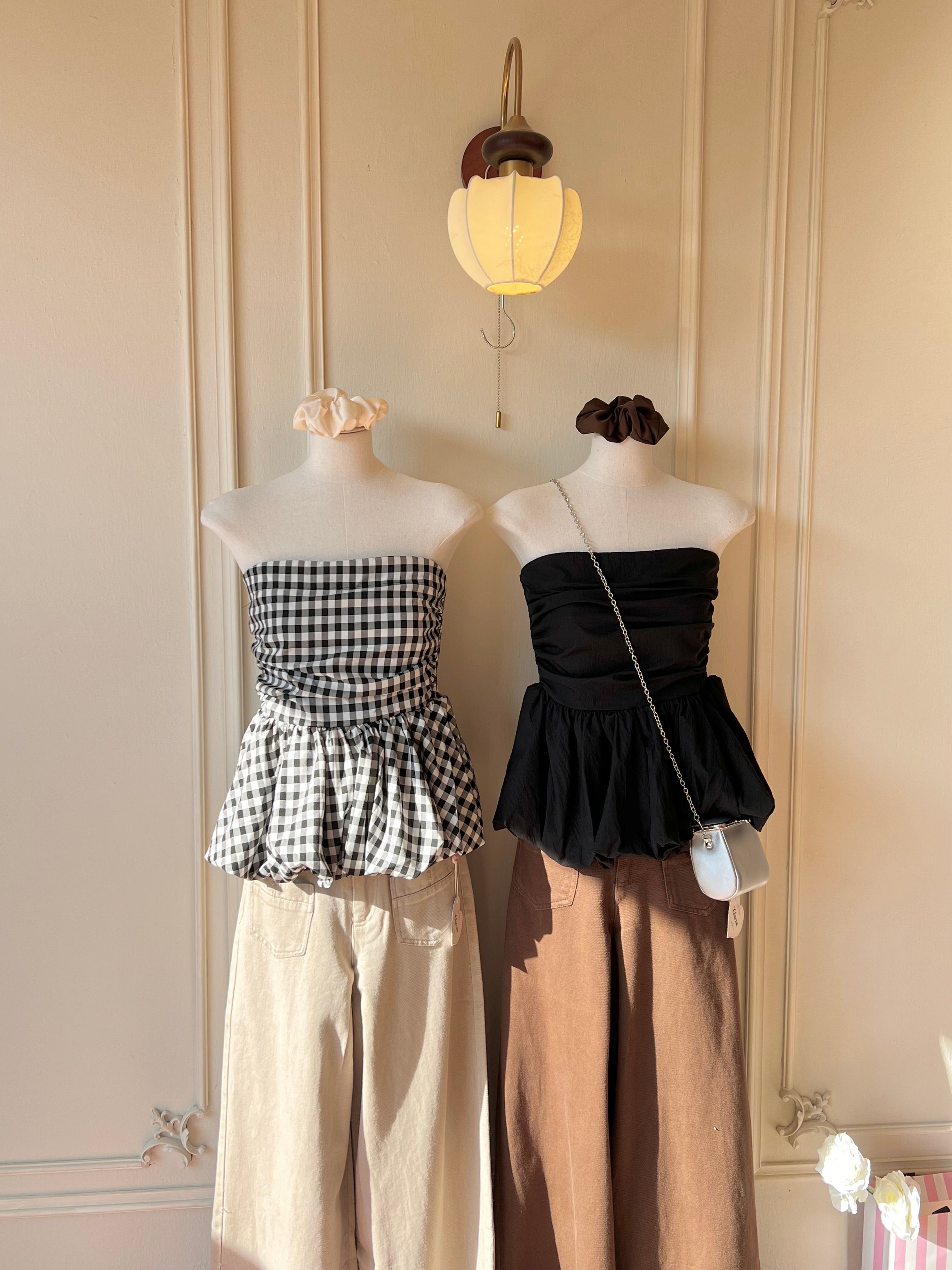 ๐พ๐๐ผ๐๐๐ Simone Pants๏ผBrown๏ผ