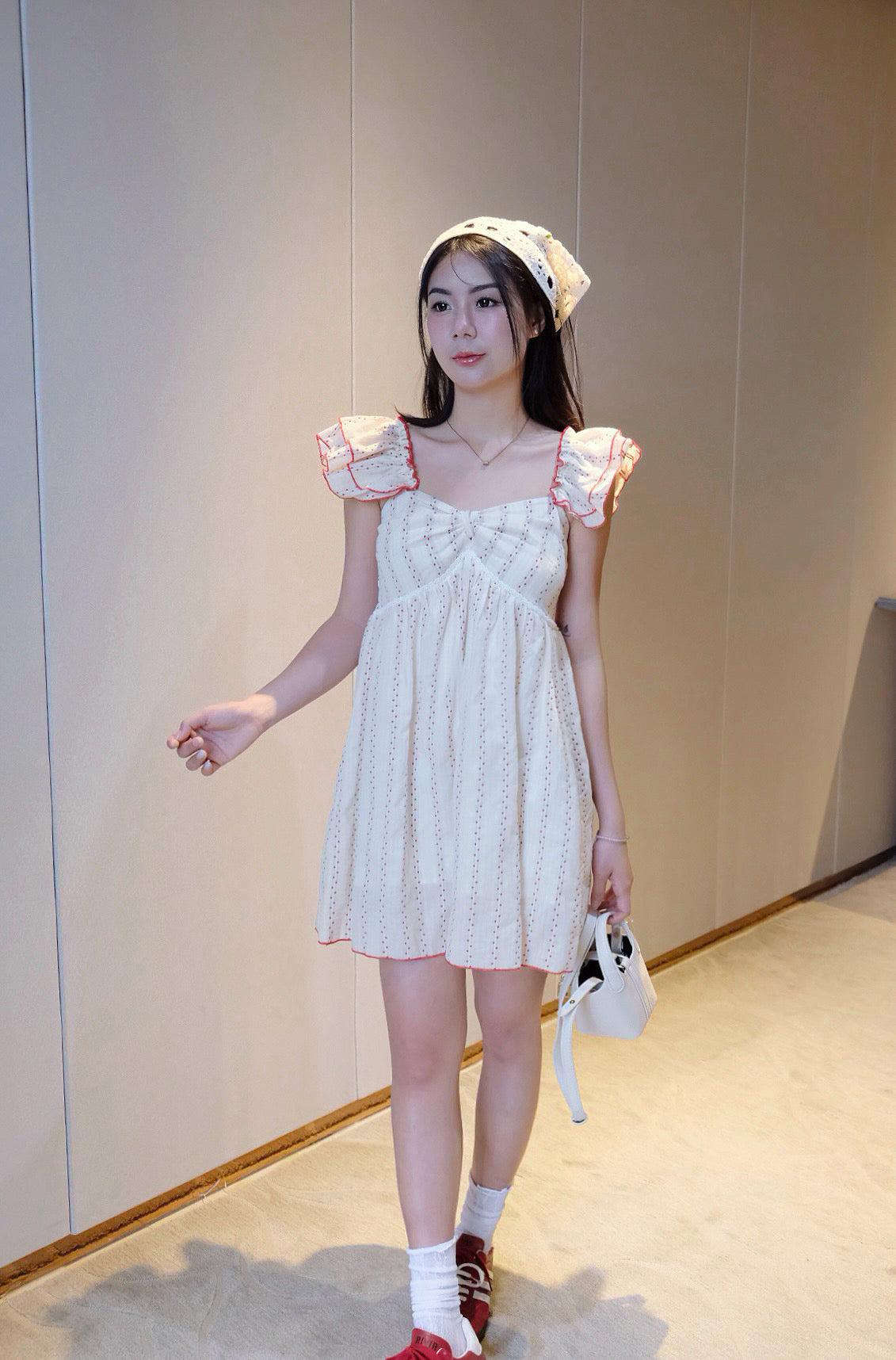 ๐พ๐๐ผ๐๐๐ Odelia Dress in Cream๐