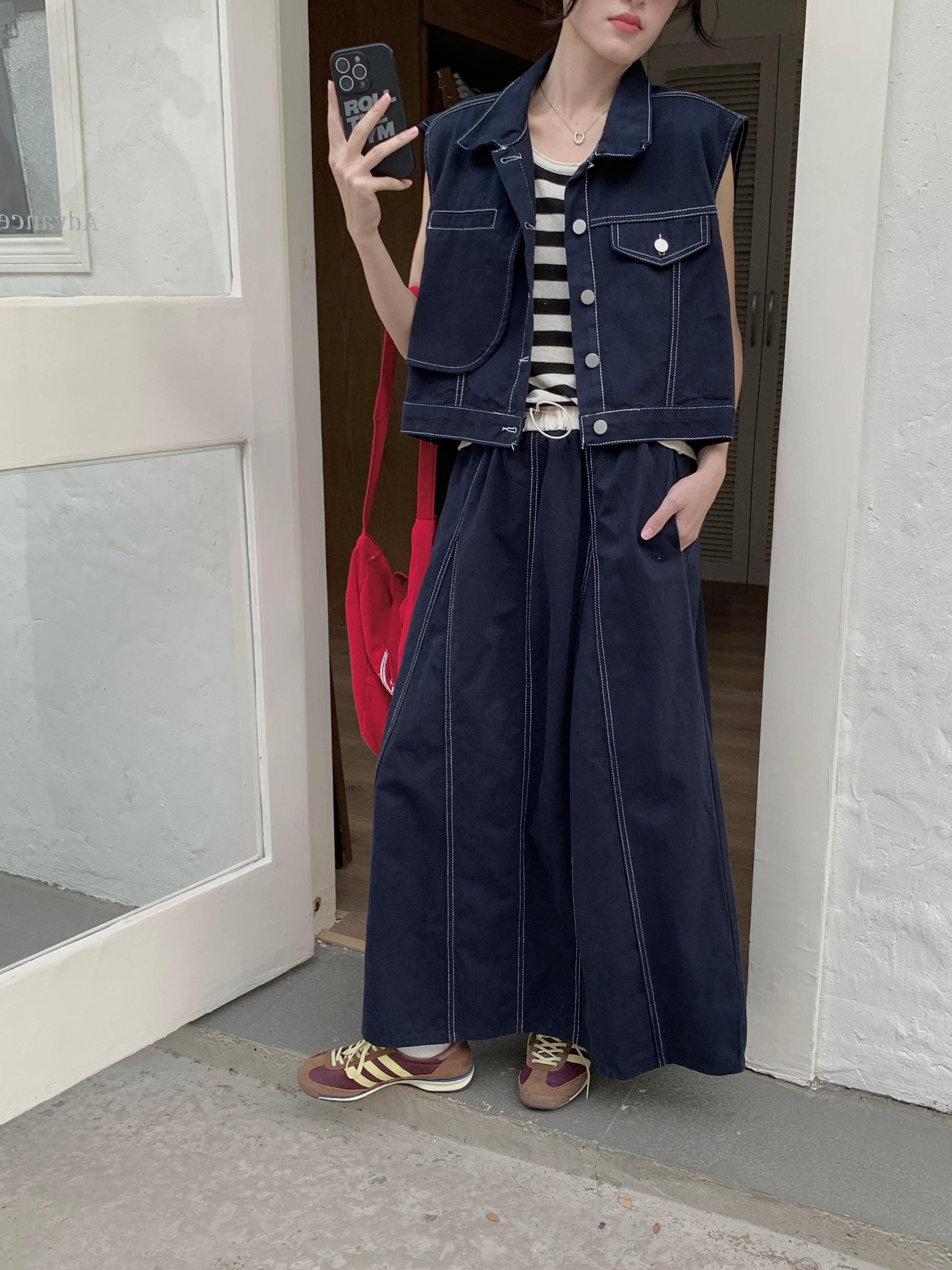 Norah Denim Skirt