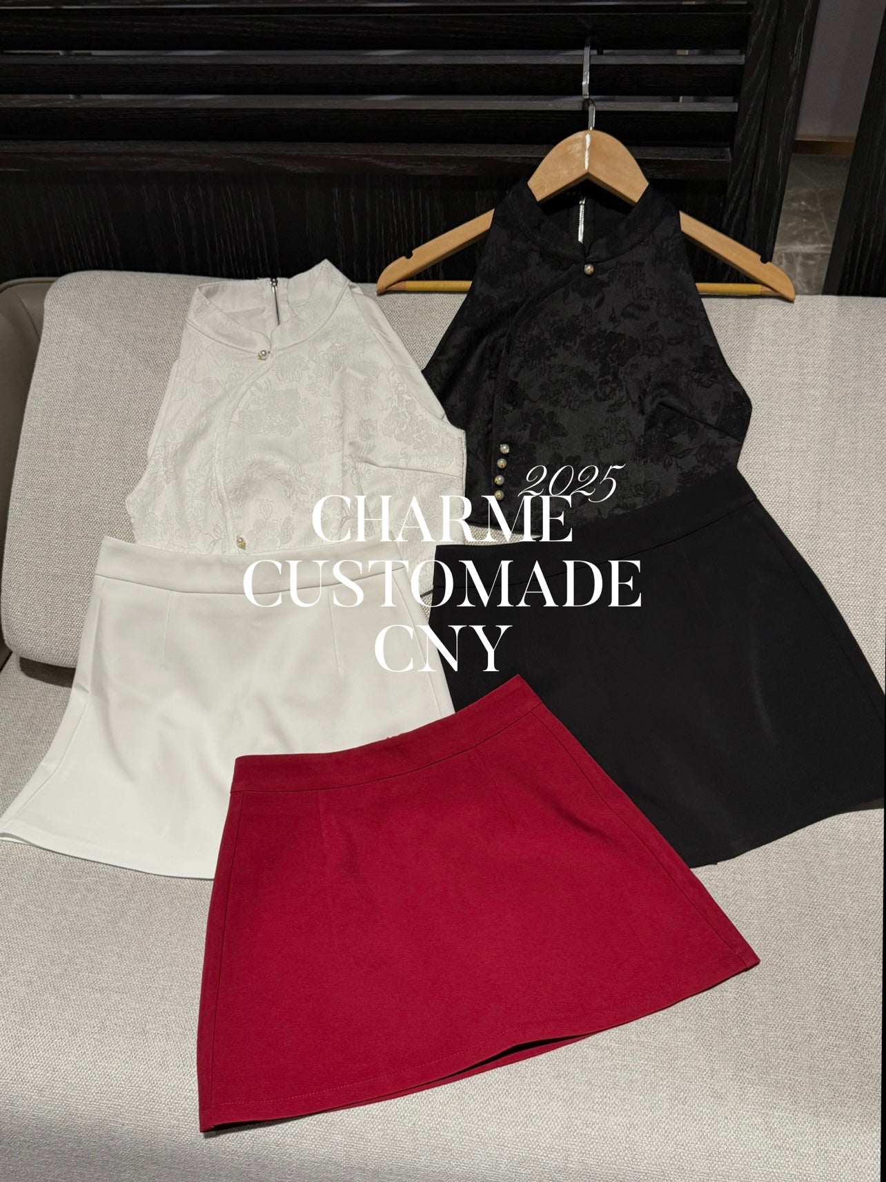De Classy Skirt 经典小短裙 🤍(White)