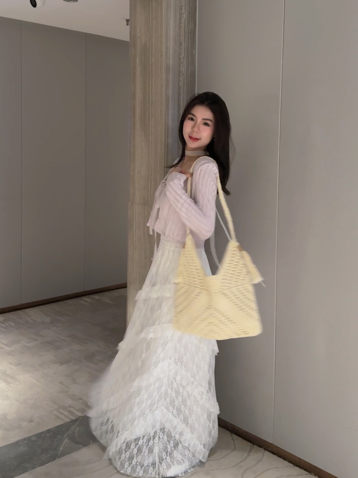 Cloud Lace Skirt