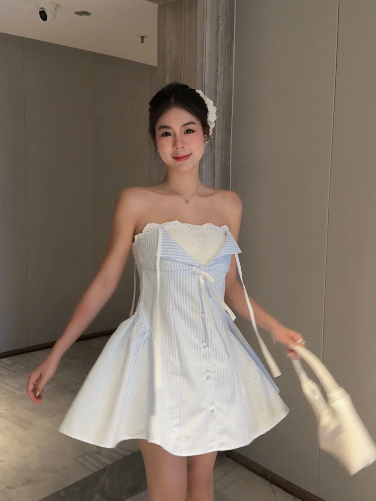 Tutu Stripe Dress