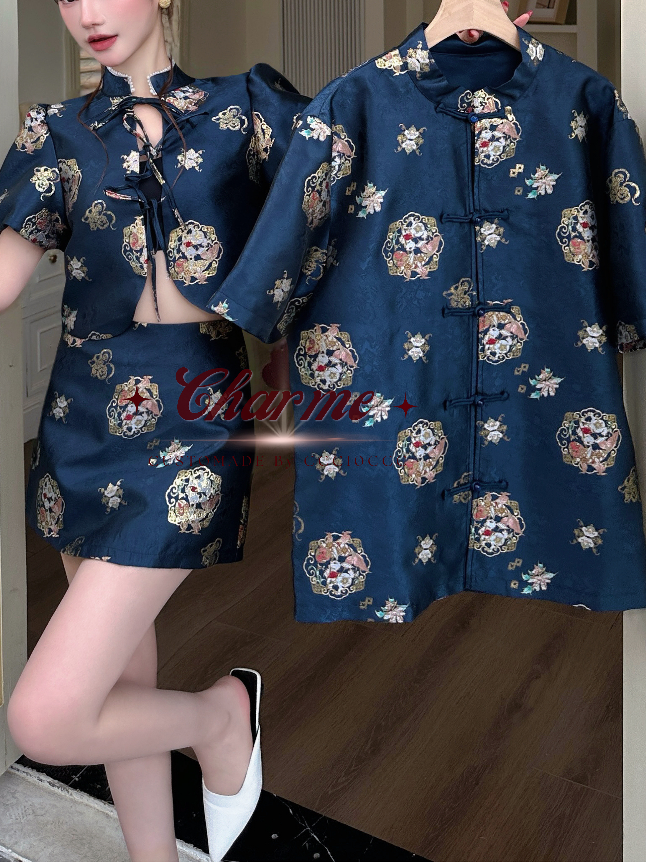 Zoray Shirt · 曜金 唐装