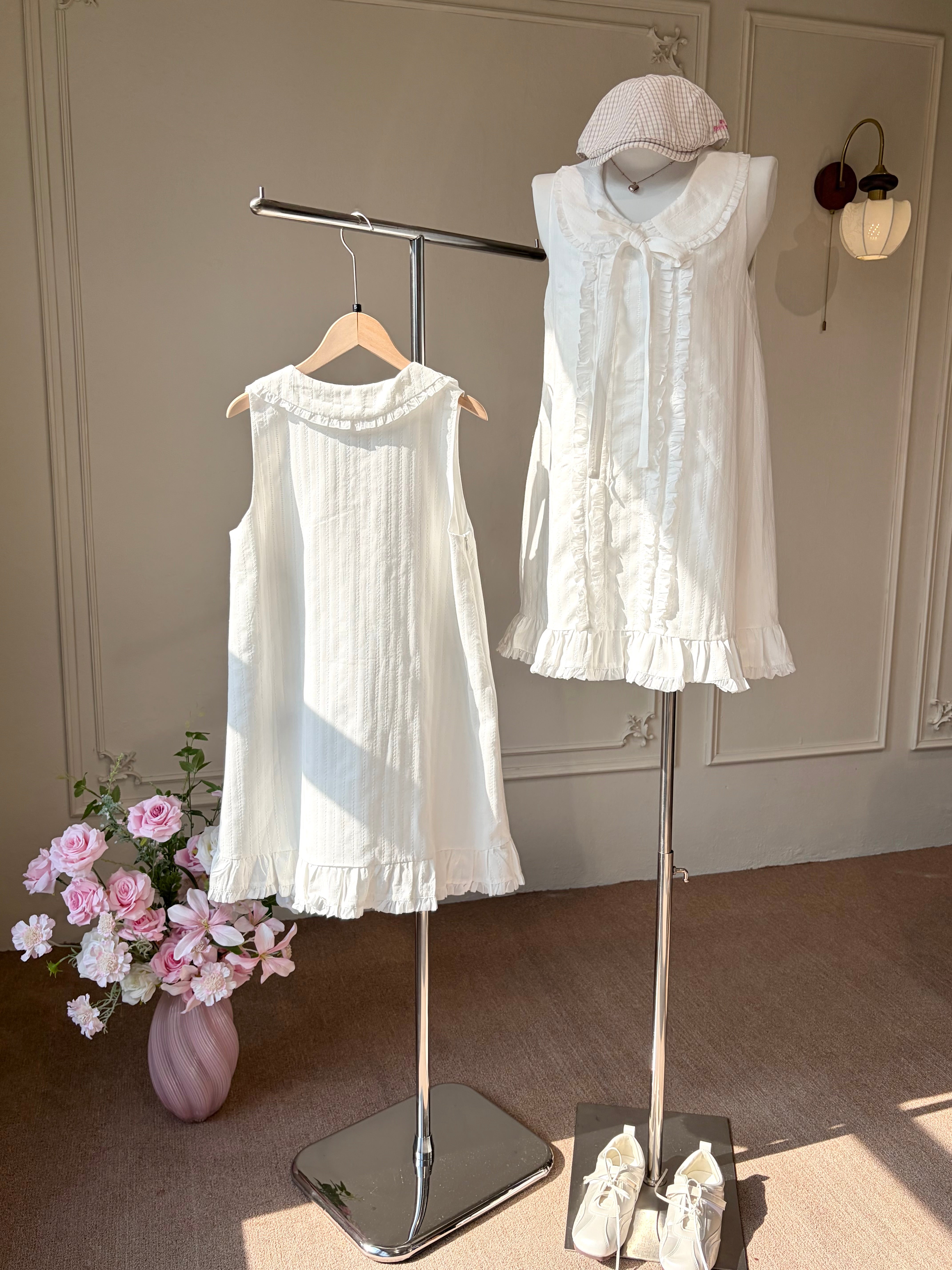 ELODIE RUFFLE DRESS