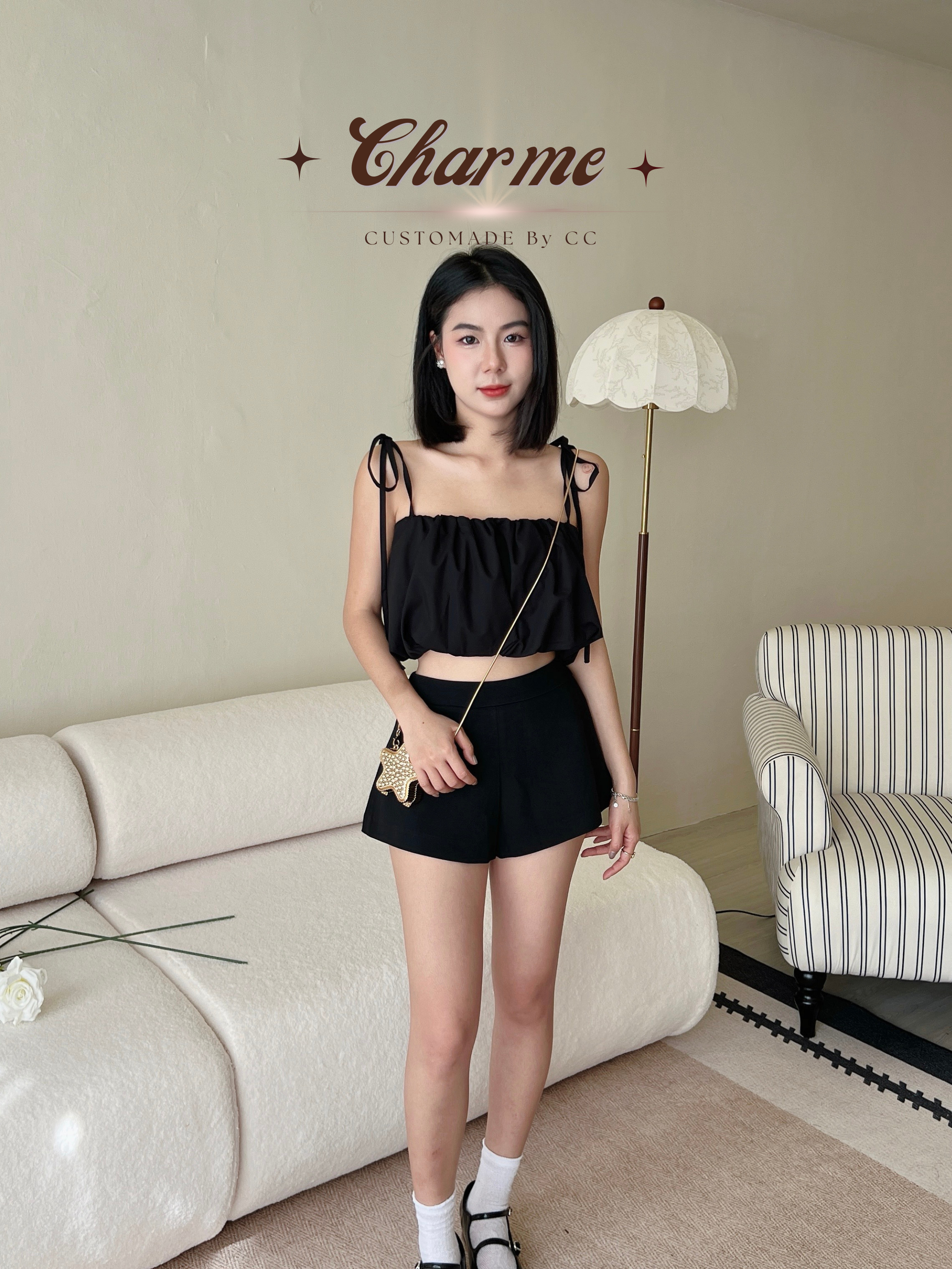 Perfect A Shorts (White)