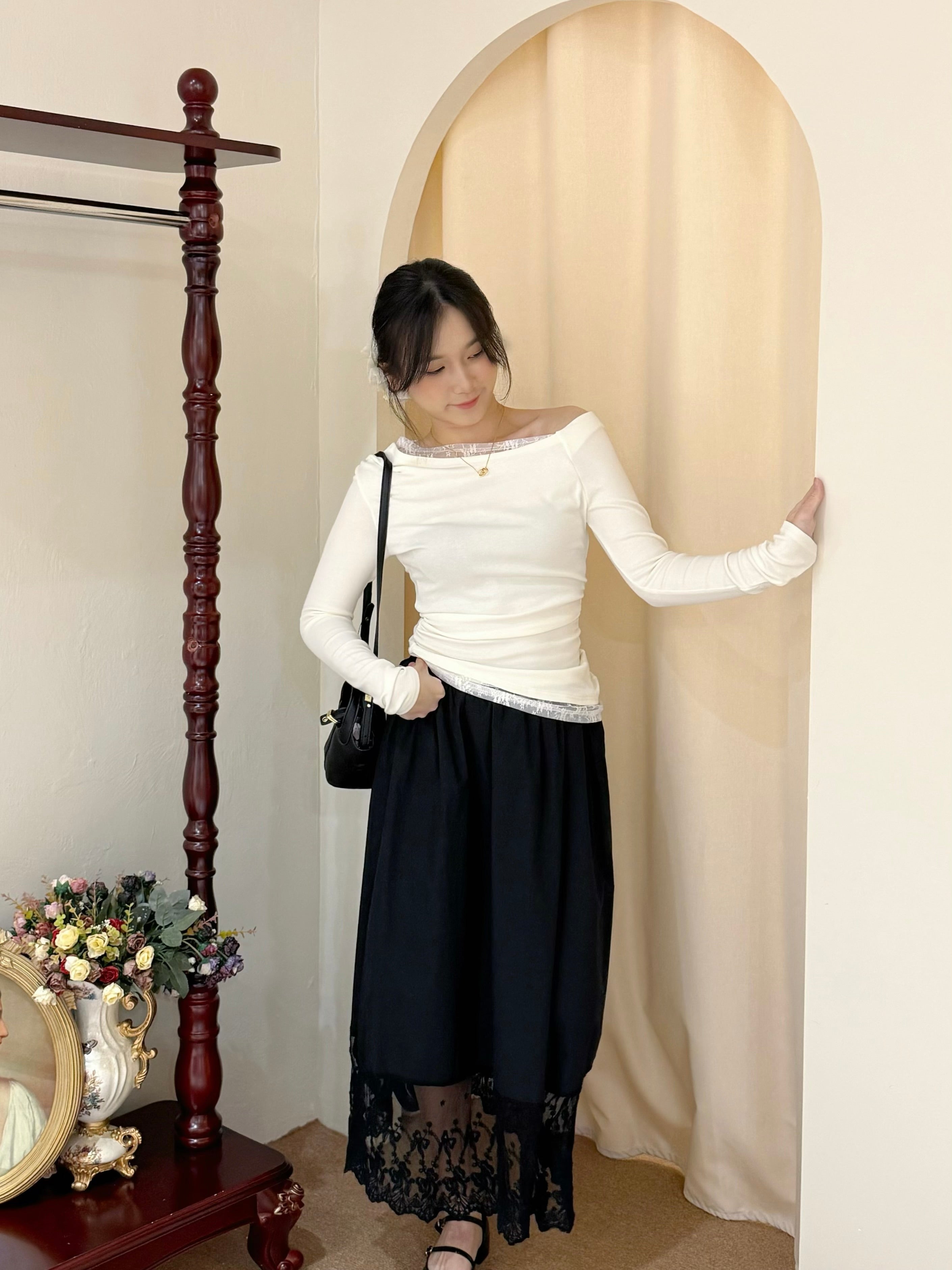 Nora Lace Skirt