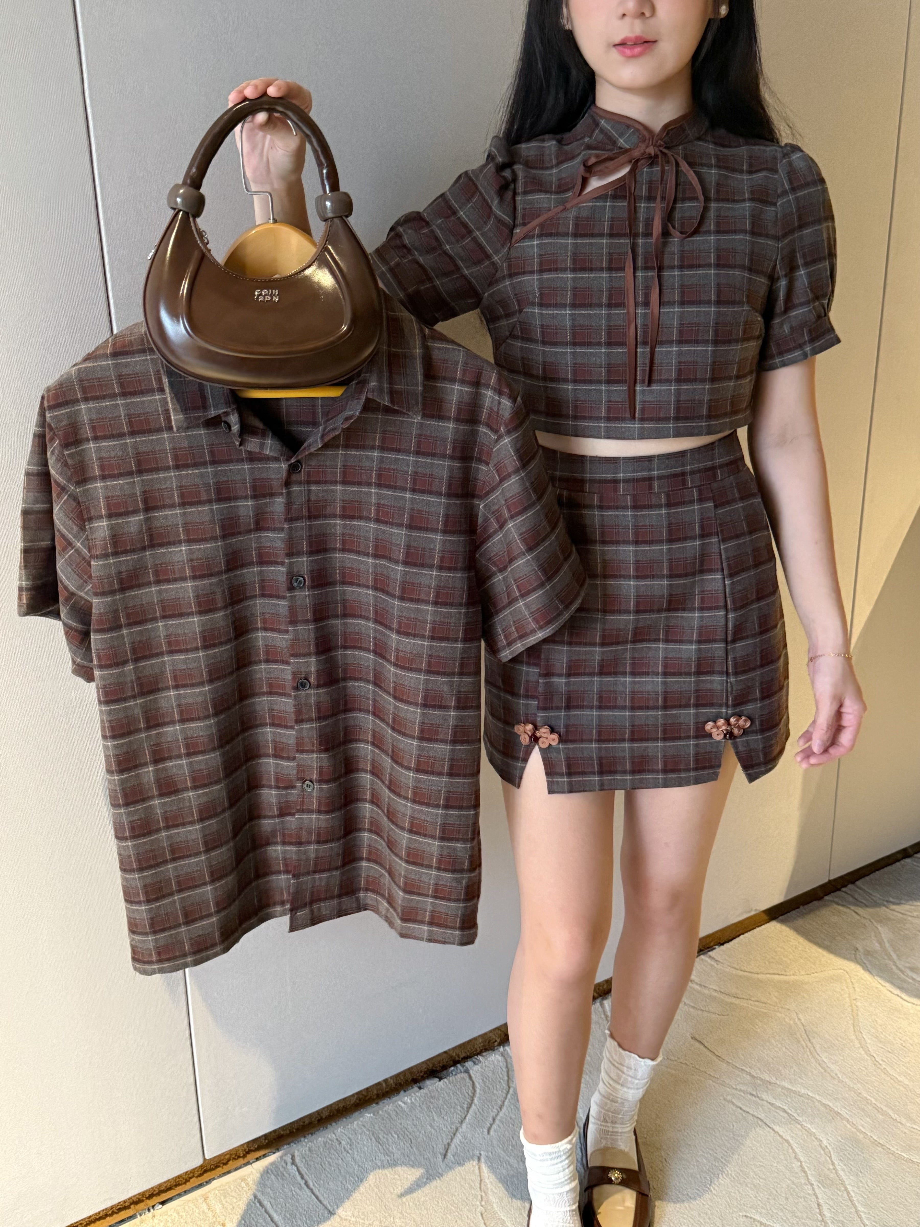 MULAN Qipao (Brown)