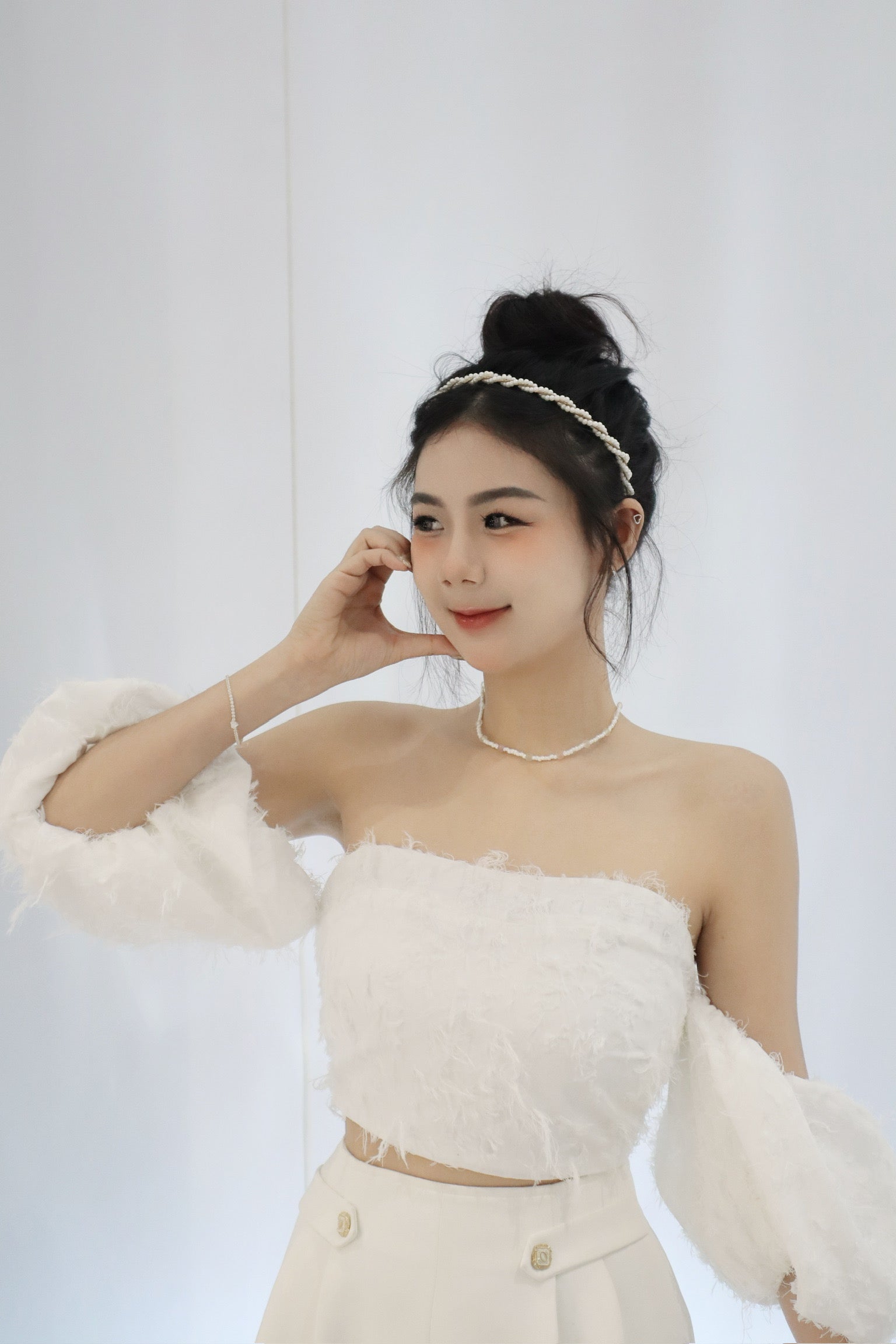 πΎππΌπππ Jamie Top in White