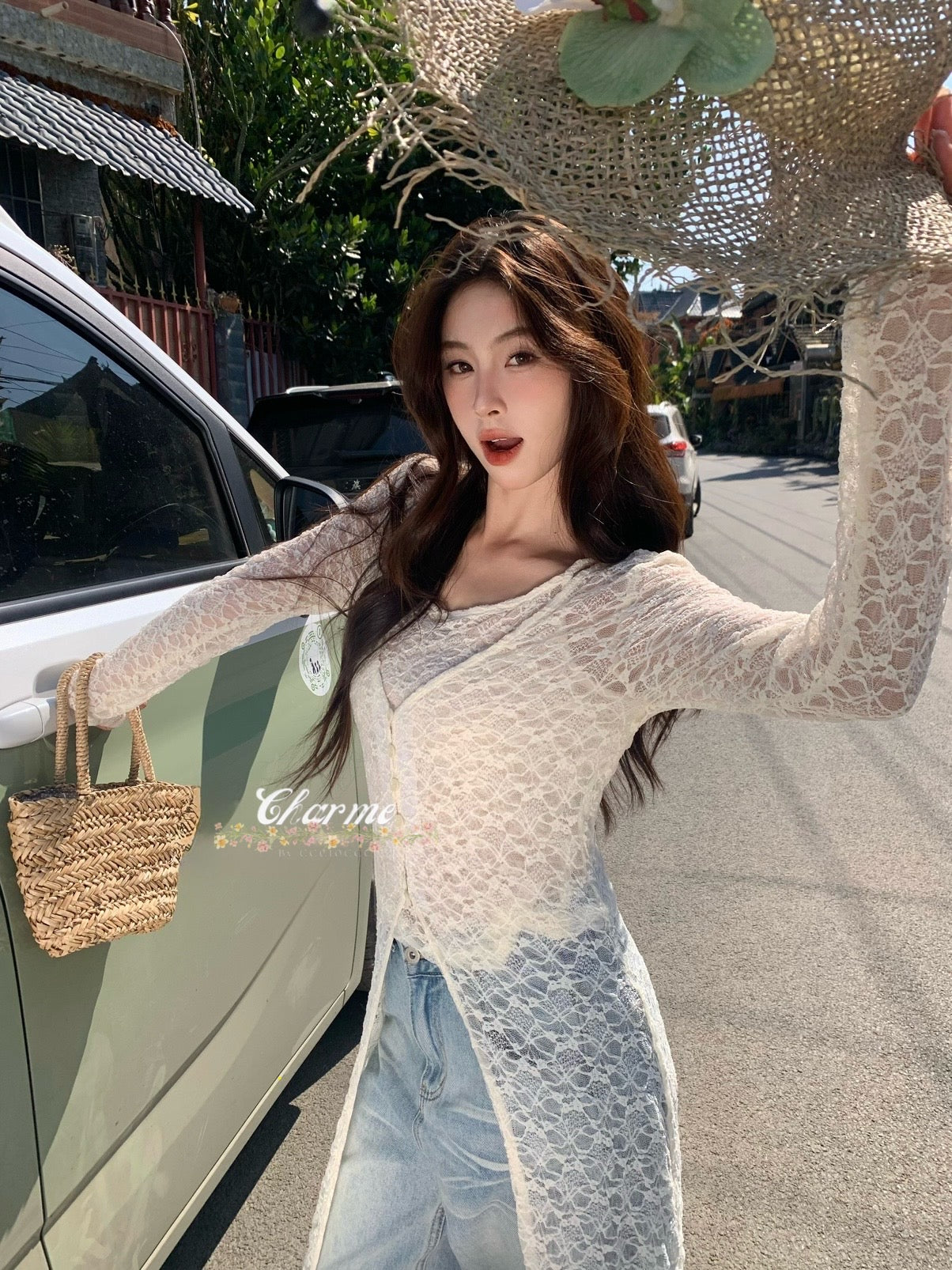 Solene Knitted Top