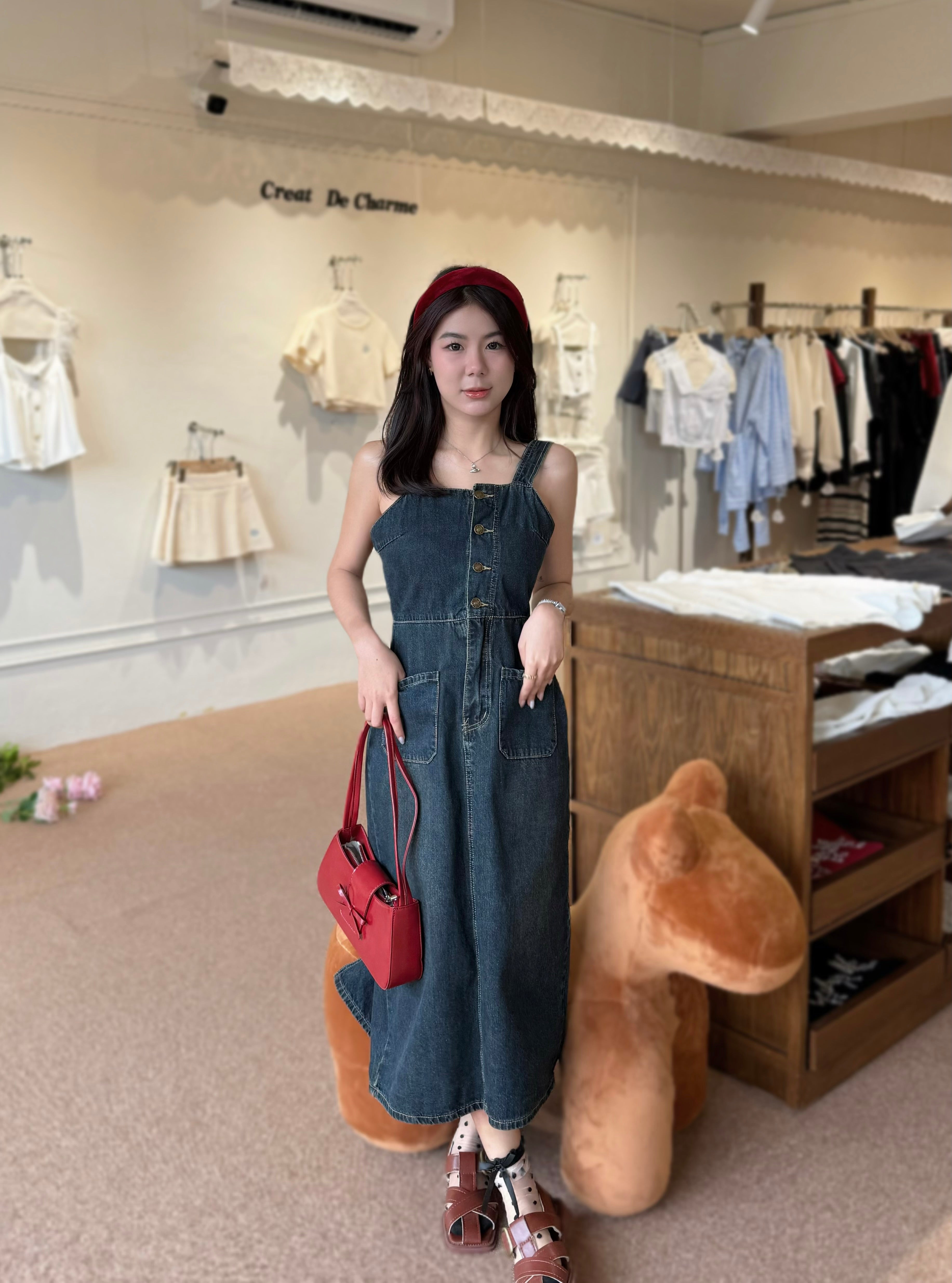 Hande Denim Dress
