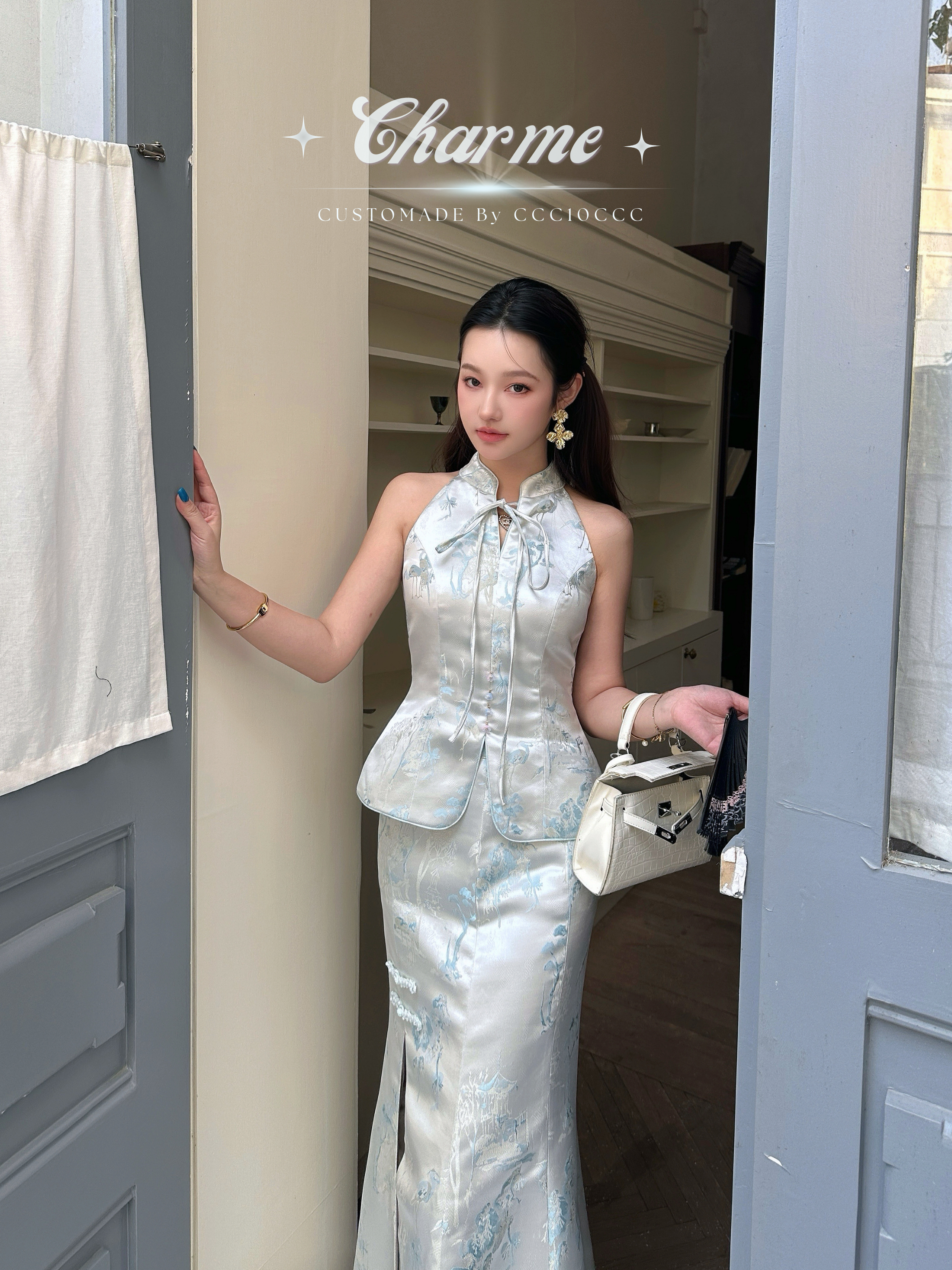Jade Qipao 玉鹿吟 · 女套装