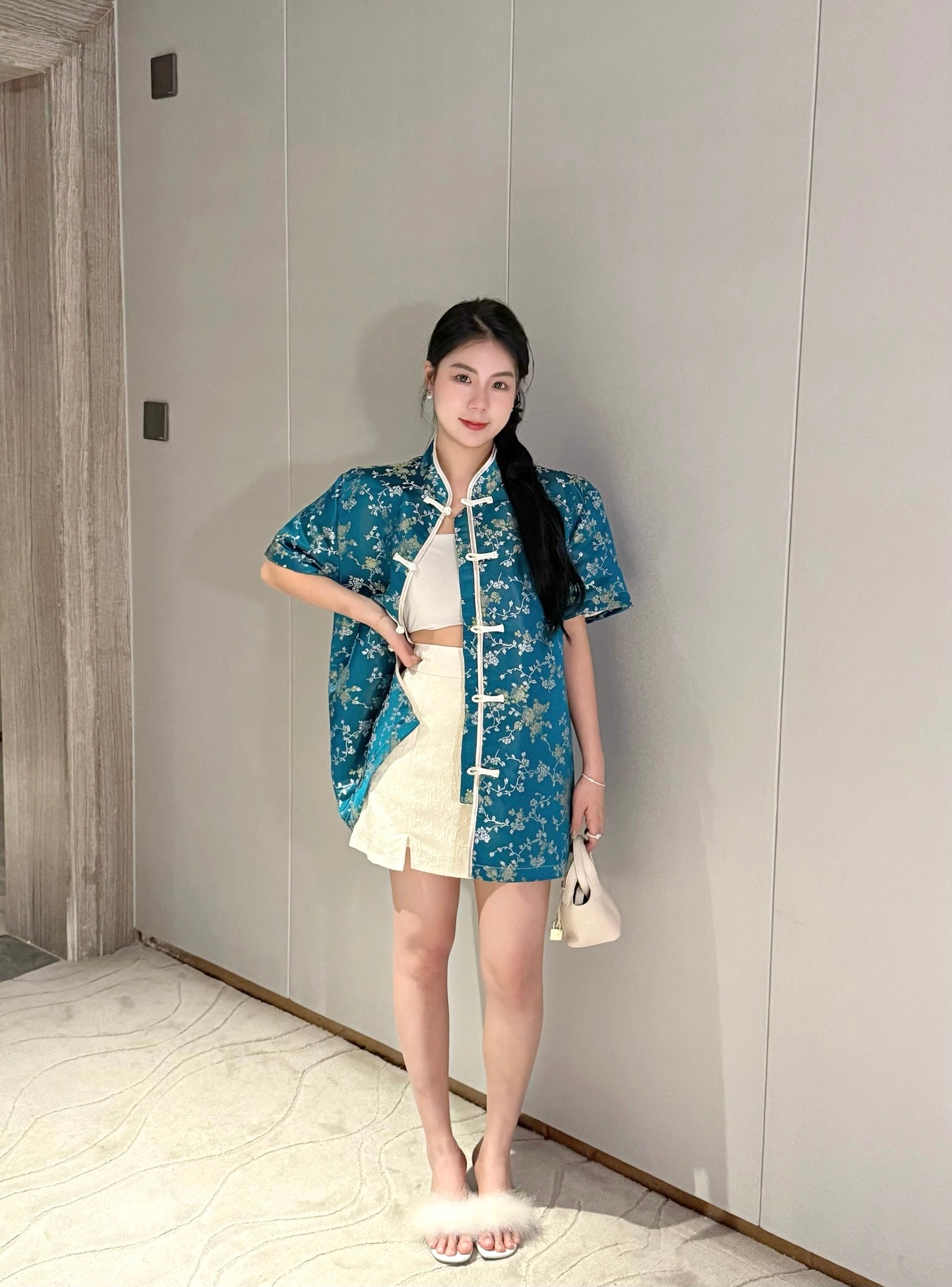 Jasmine & Bella Men Shirt 唐装