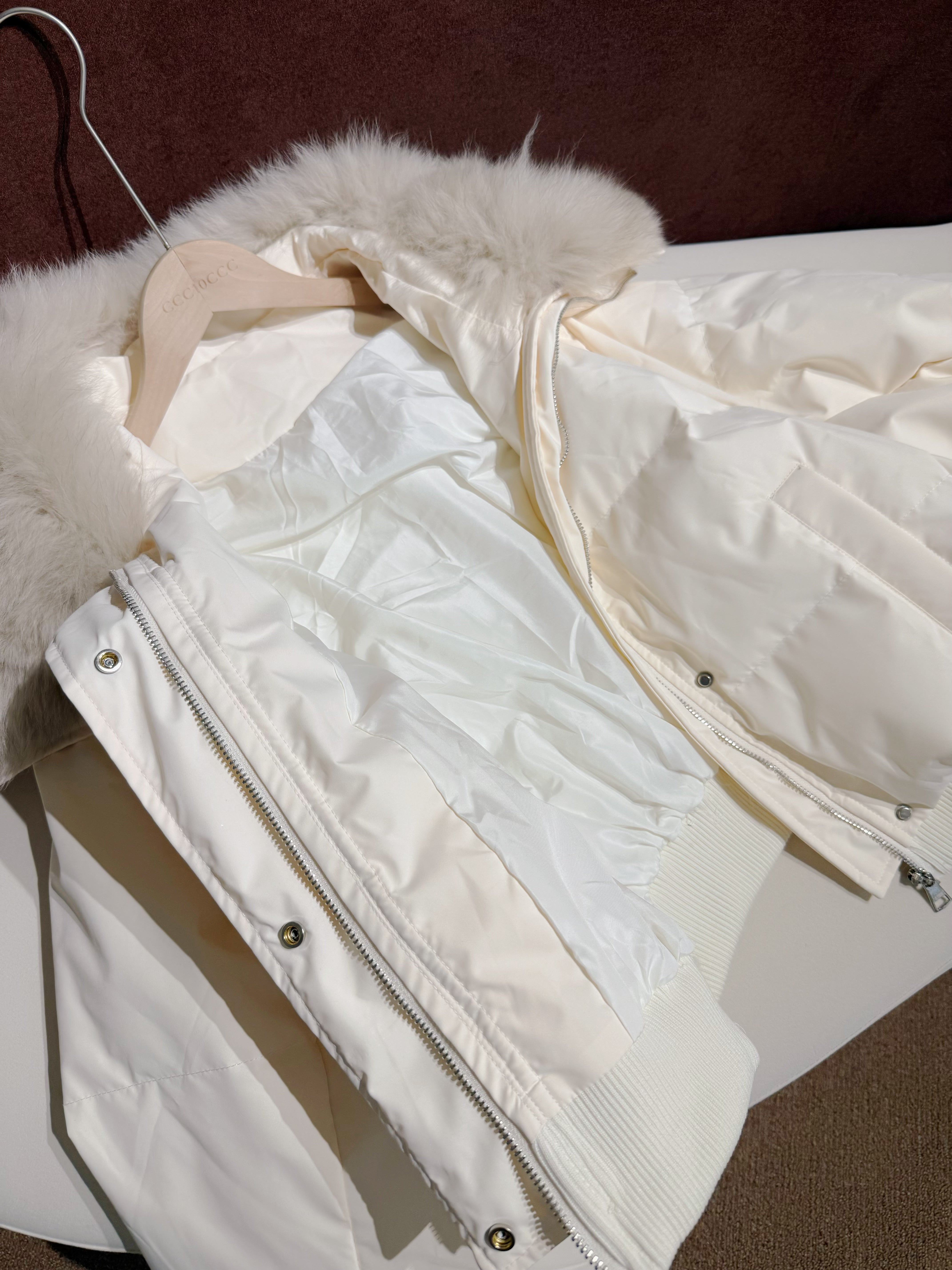 Velours Puffer jacket