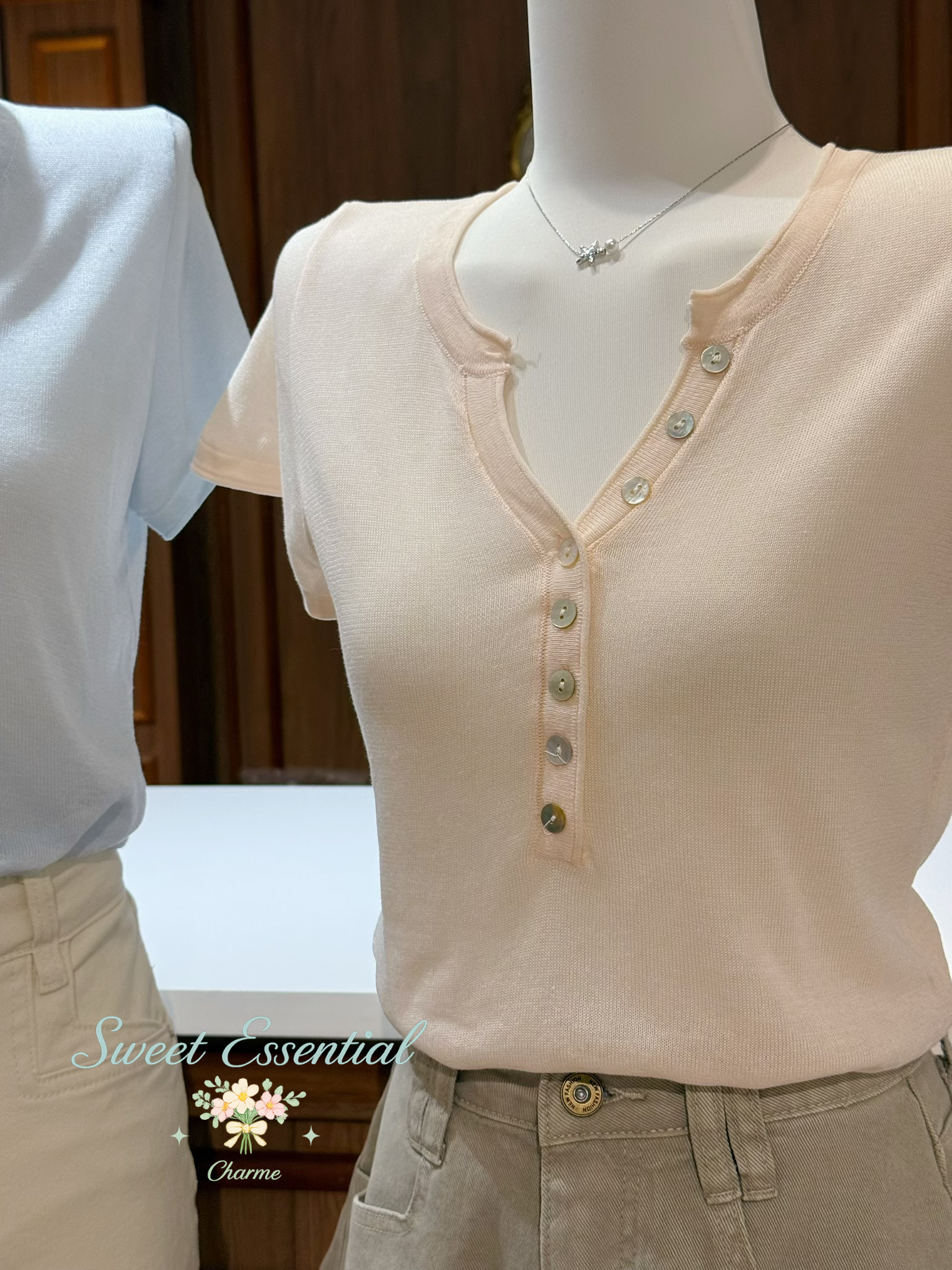 feminine casual top everyday wear