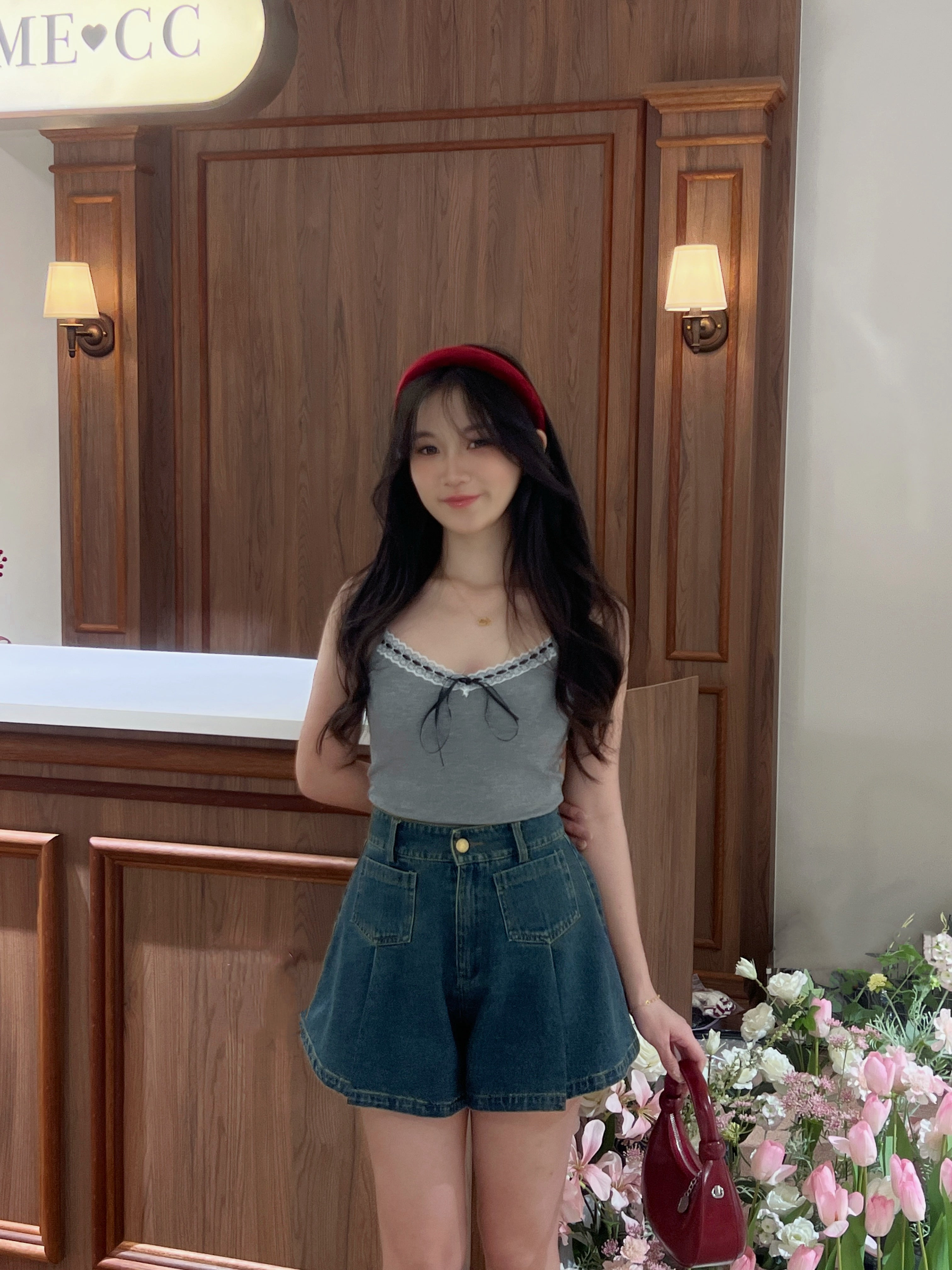 ๐พ๐๐ผ๐๐๐ Scarlet Skort๏ผBlue๏ผ