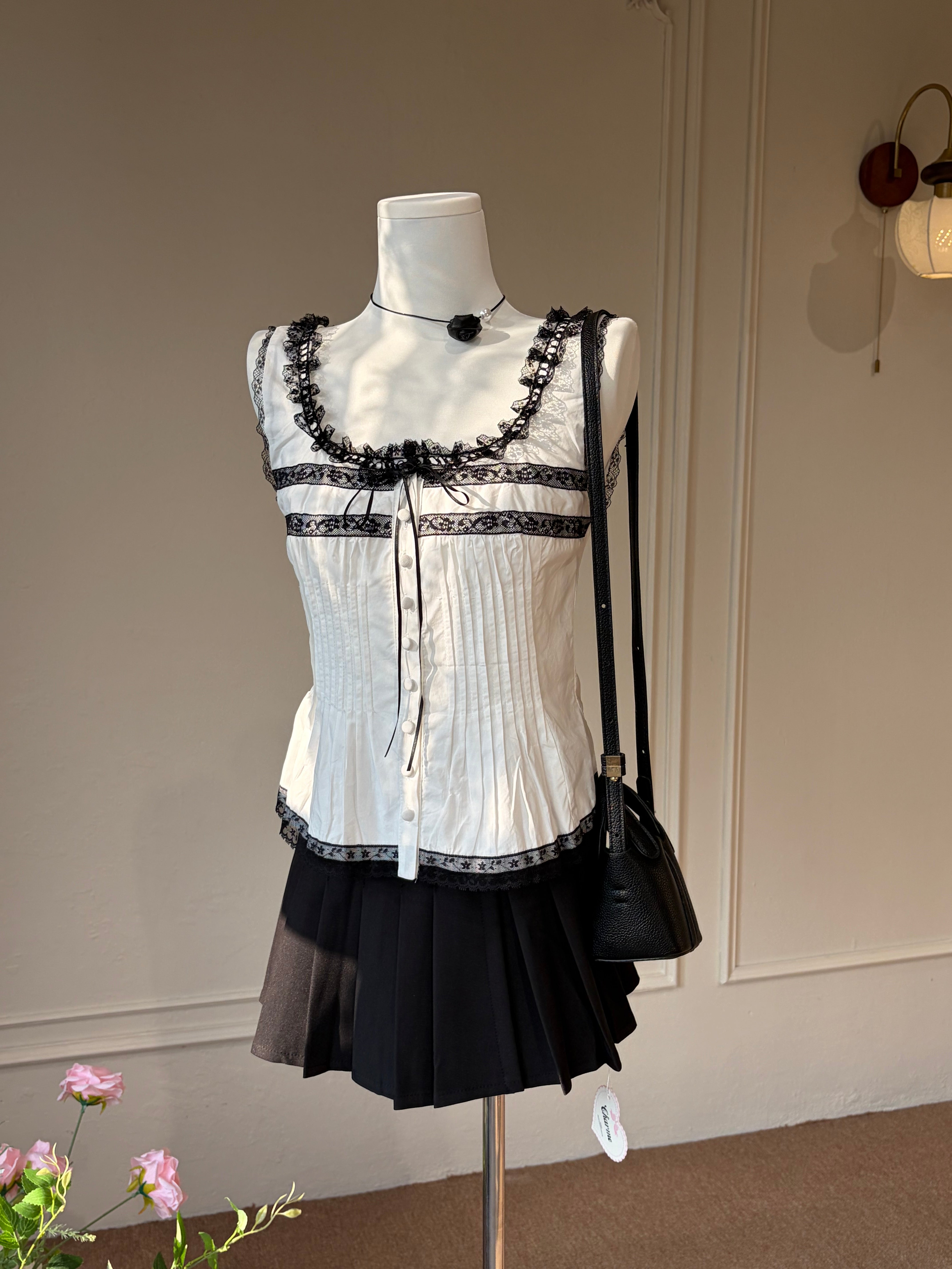 Elise Lace Cami Top