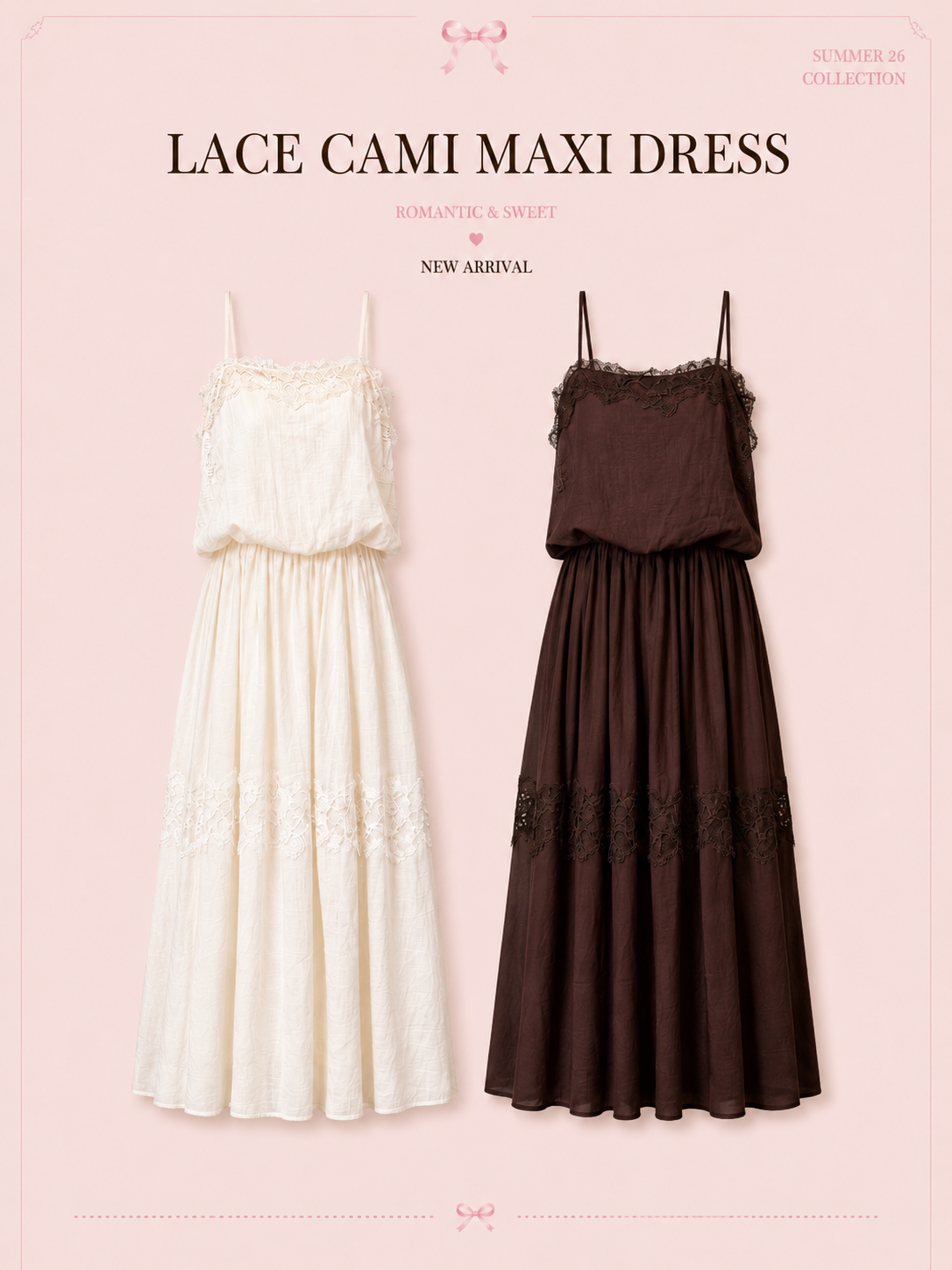 Lace Cami Maxi Dress