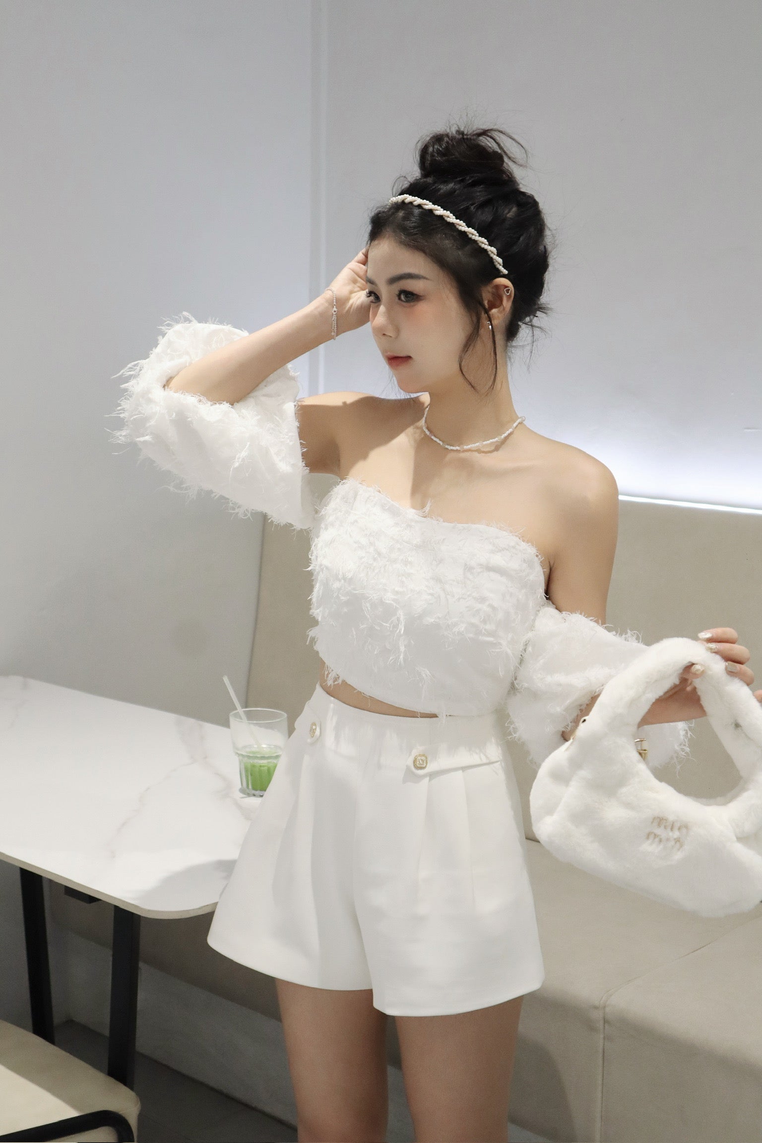 πΎππΌπππ Jamie Top in White