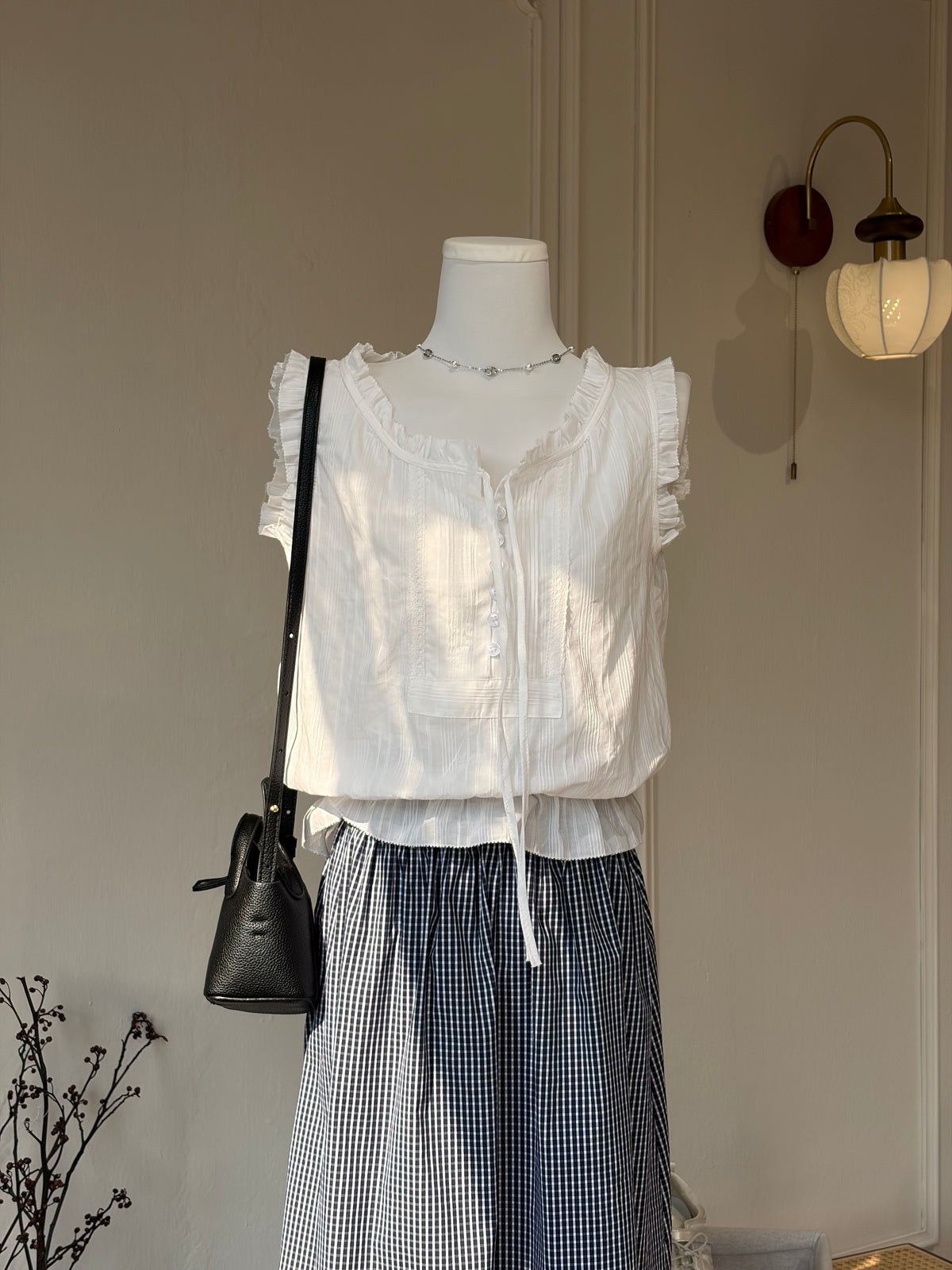 Sophie Ruffle Blouse