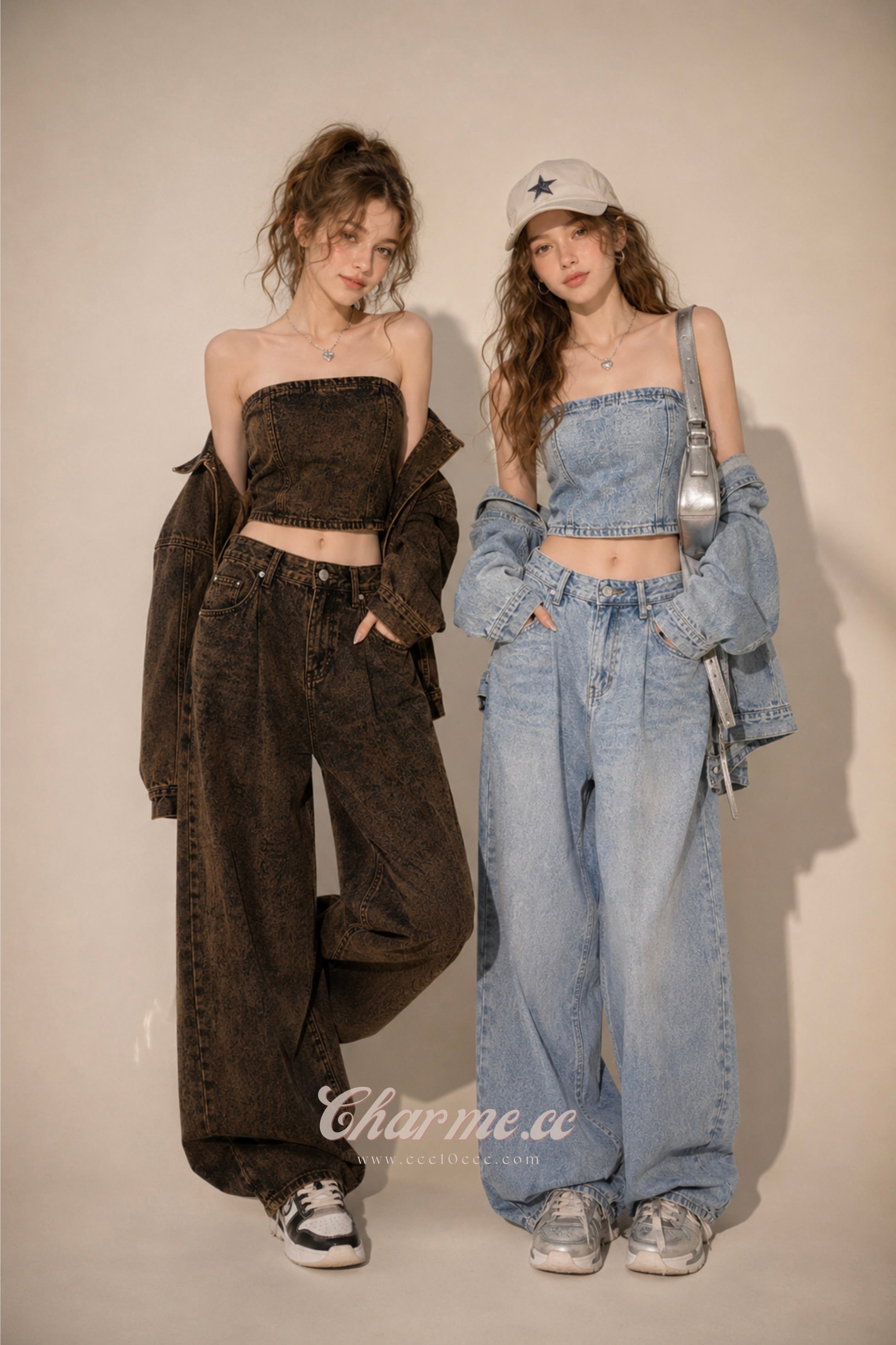Avery Denim Set