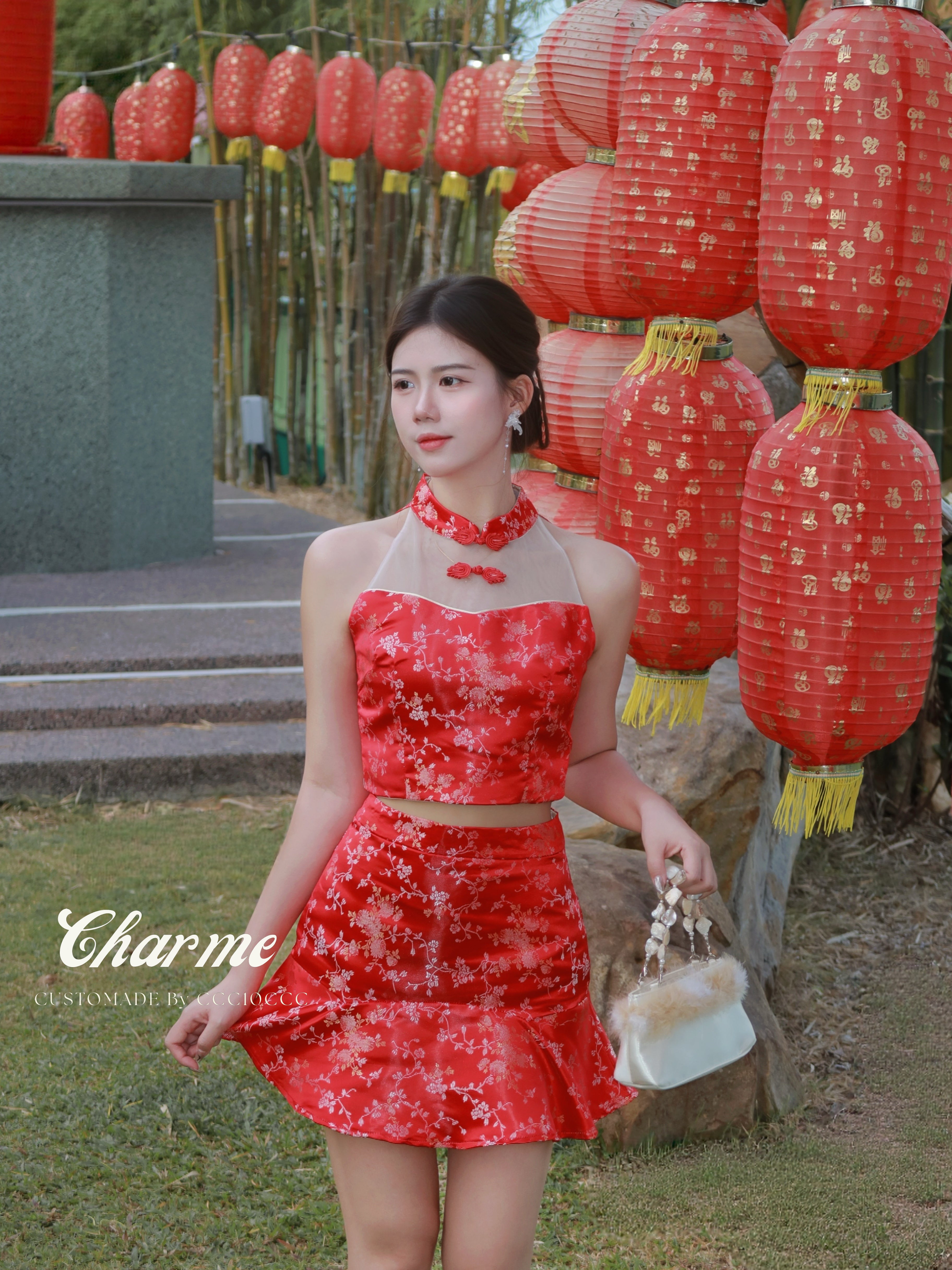 BELLA QIPAO 蓓雅 (RED)