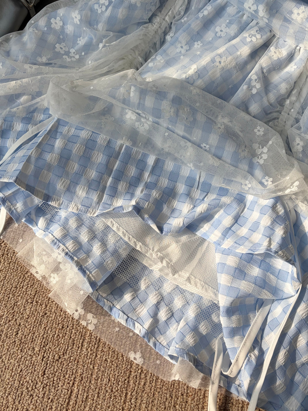 𝘾𝙃𝘼𝙍𝙈𝙀 Clara Gingham Dress