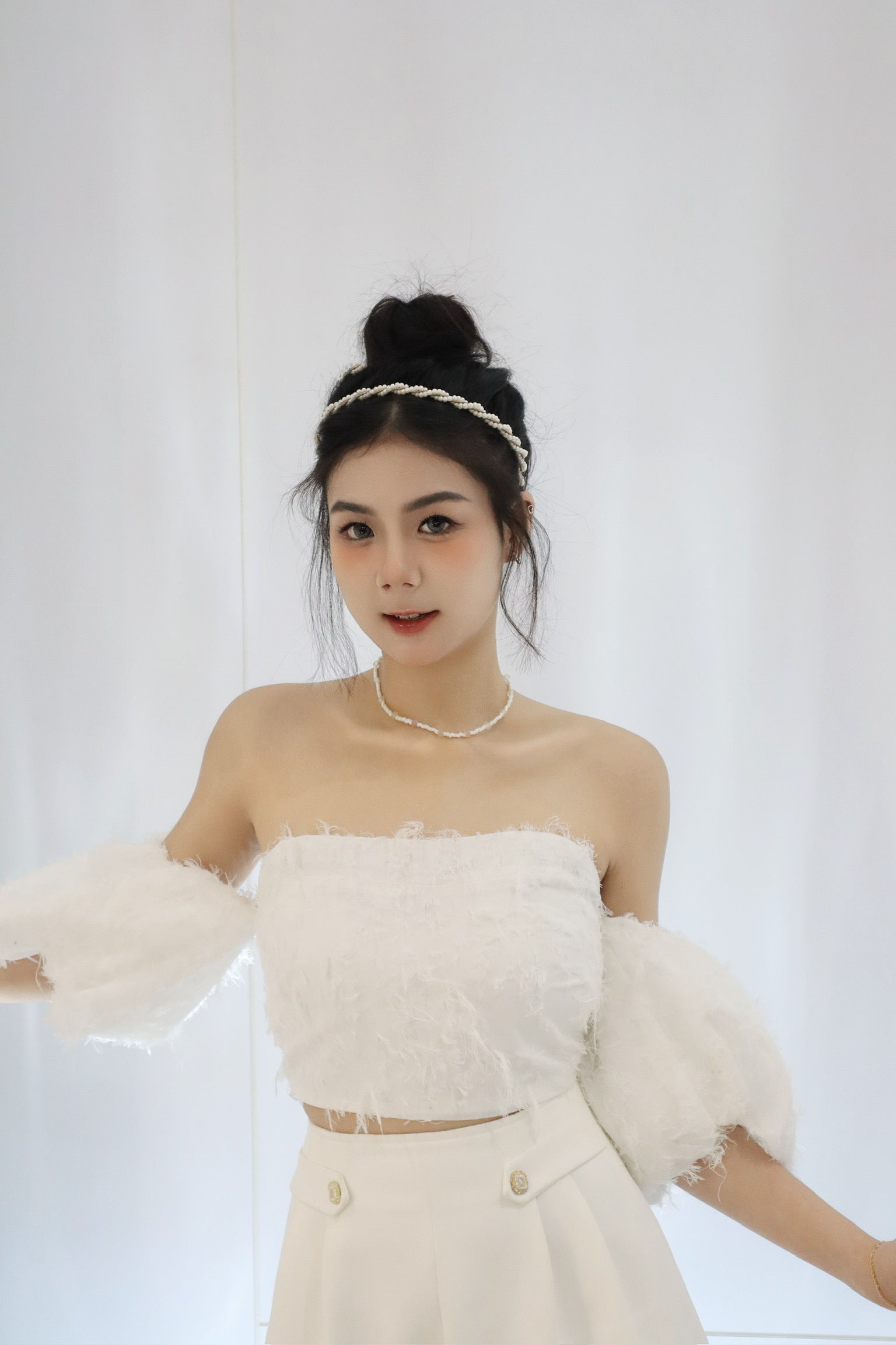 πΎππΌπππ Jamie Top in White